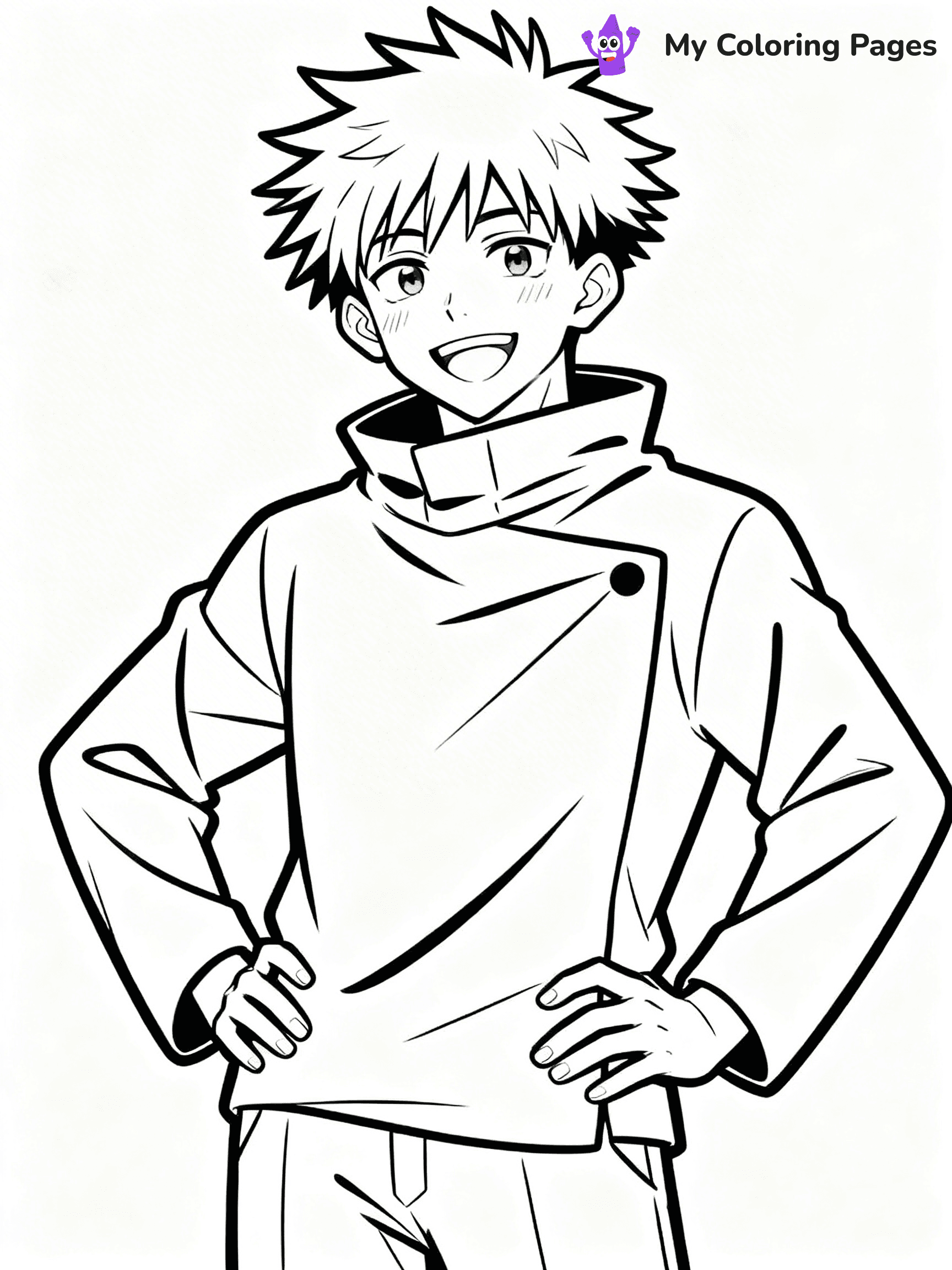 Jujutsu Kaisen Coloring Pages - 5