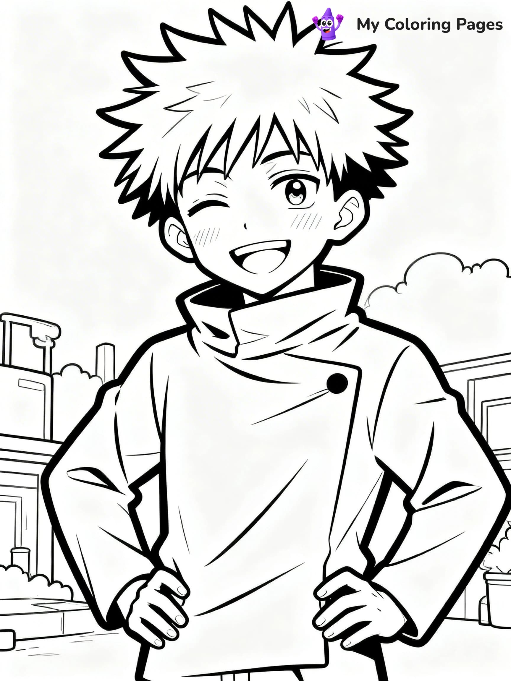 Jujutsu Kaisen Coloring Pages - 4