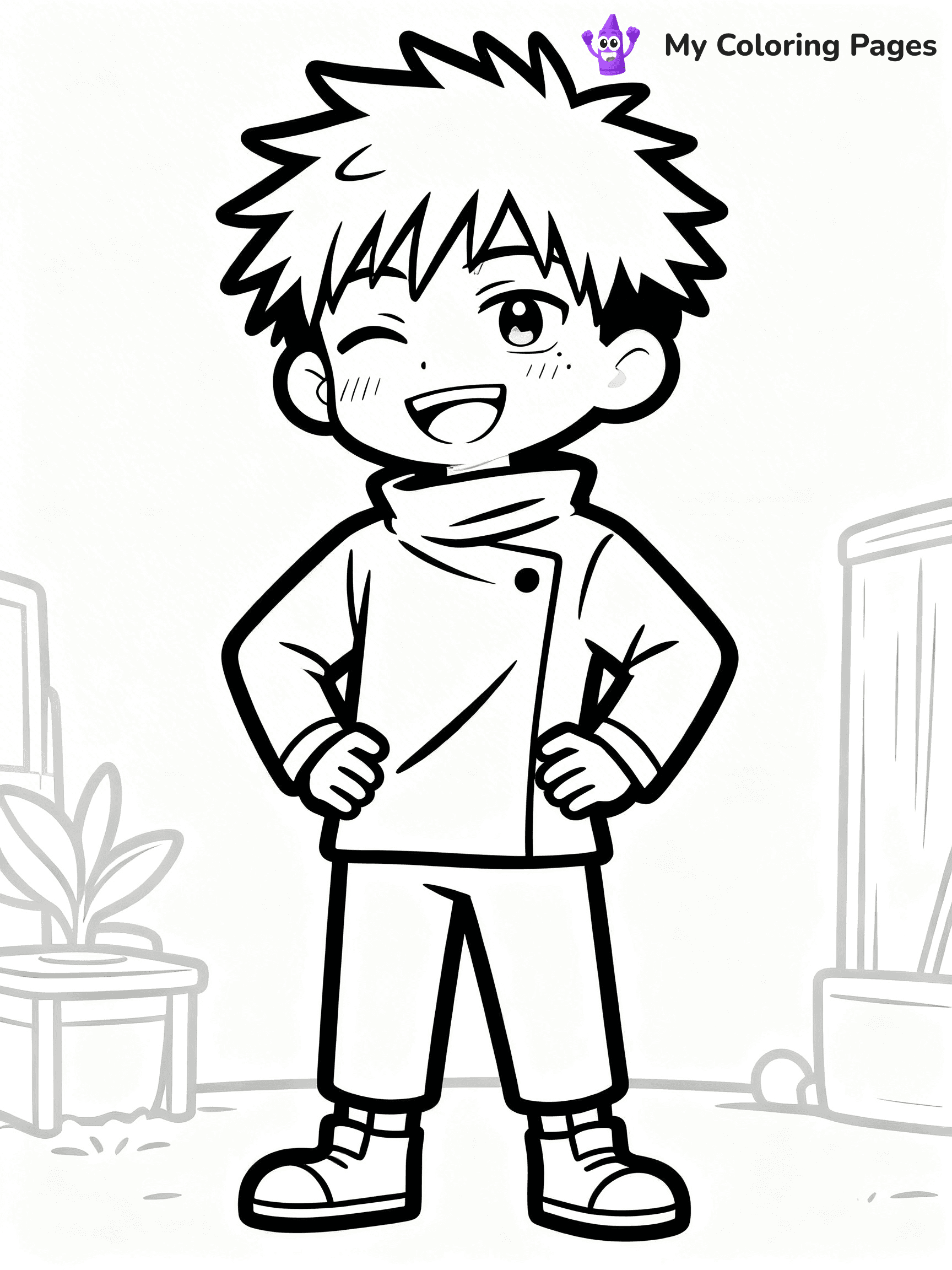 Jujutsu Kaisen Coloring Pages - 3