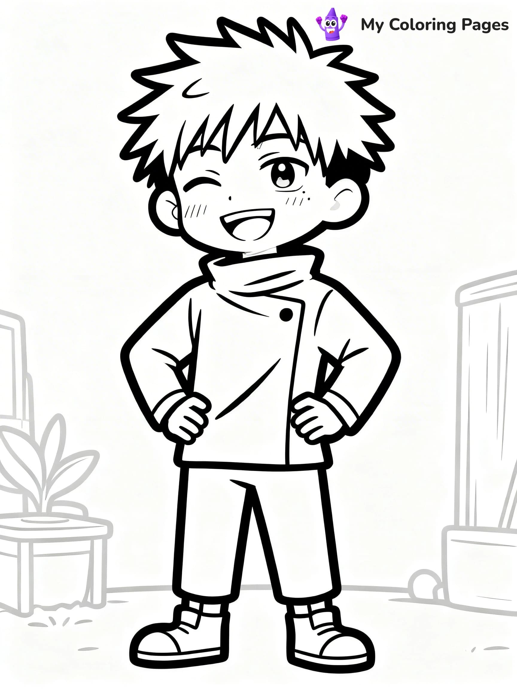 Jujutsu Kaisen Coloring Pages - 3