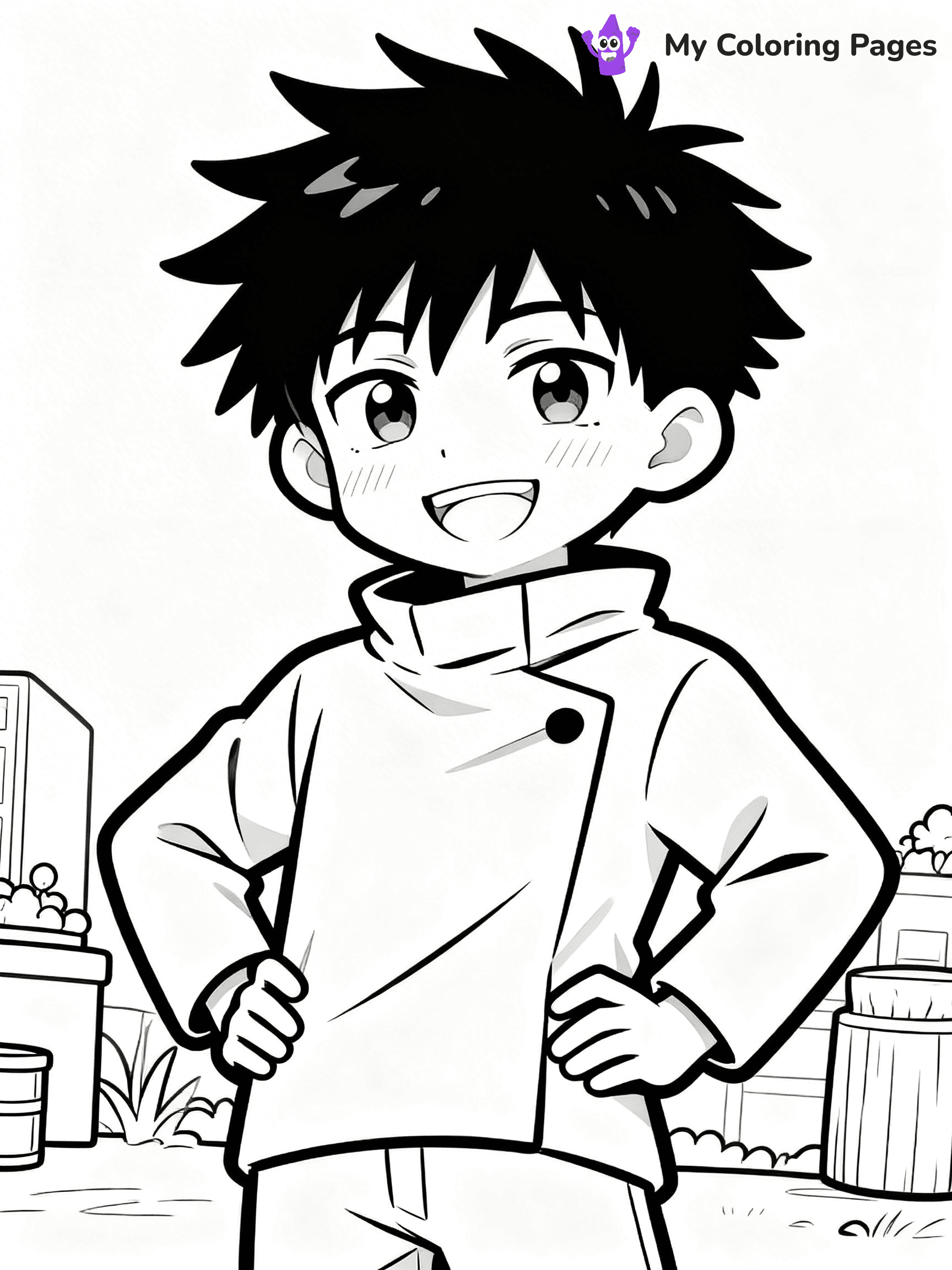 Jujutsu Kaisen Coloring Pages - 2