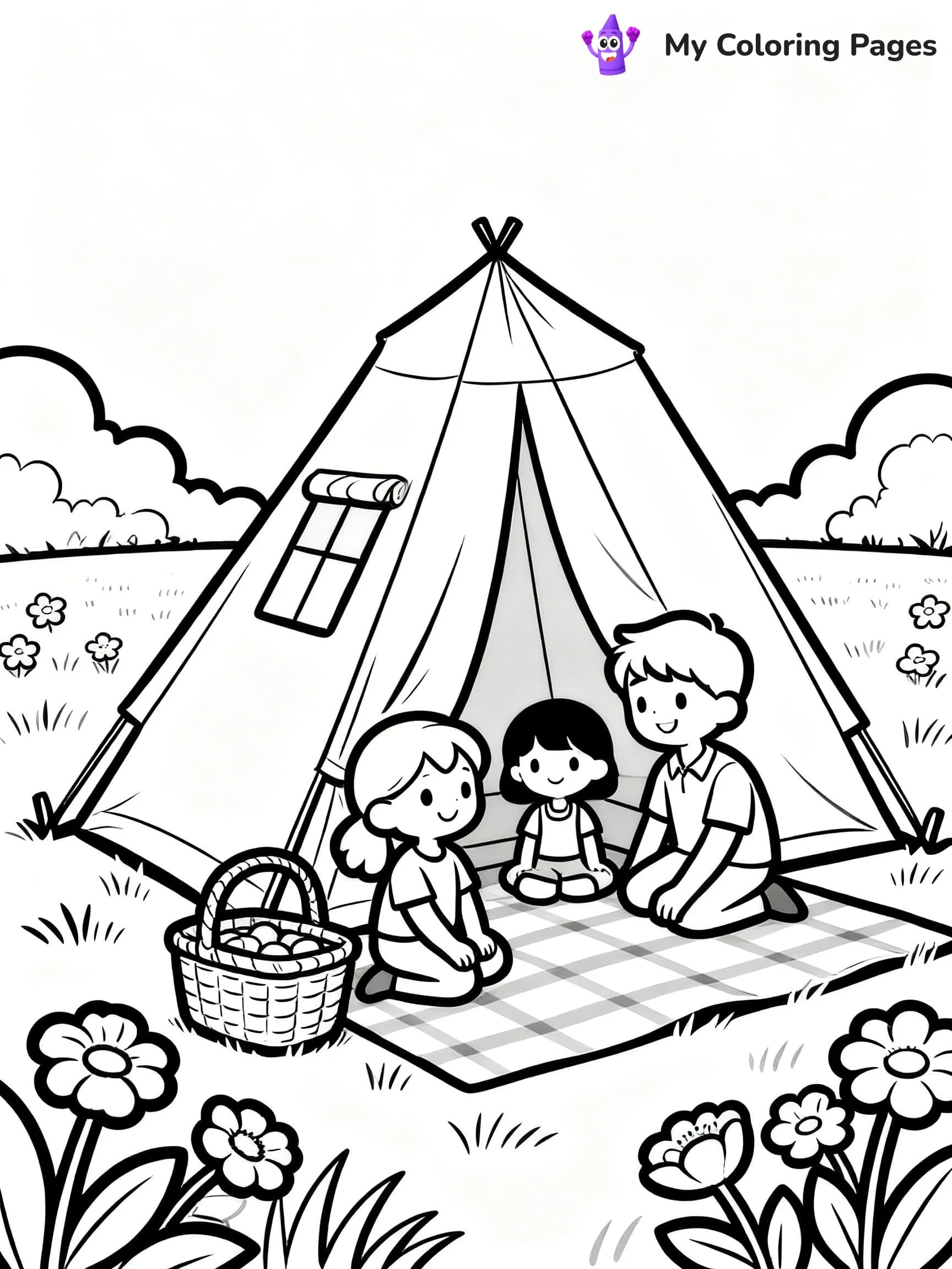 Camper Coloring Pages - 7