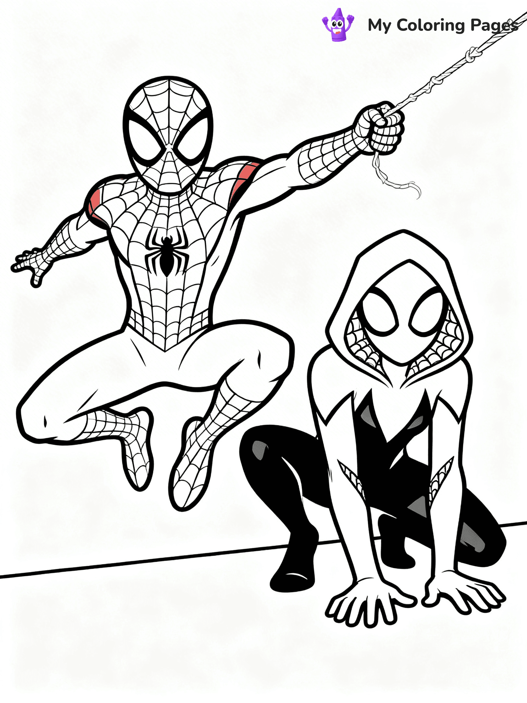 Spidey And His Amazing Friends Coloring Pages - 19