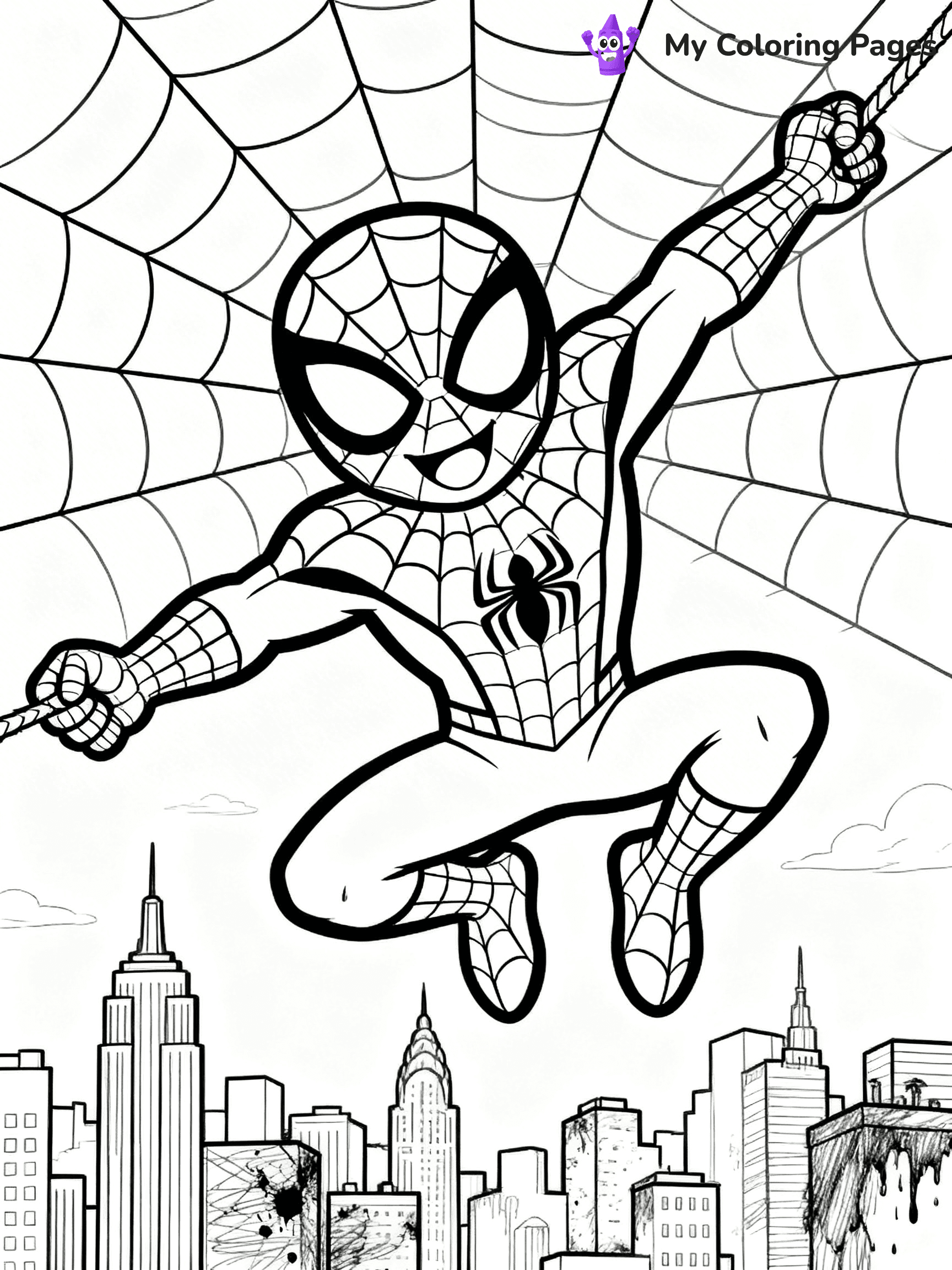 Spidey And His Amazing Friends Coloring Pages - 15