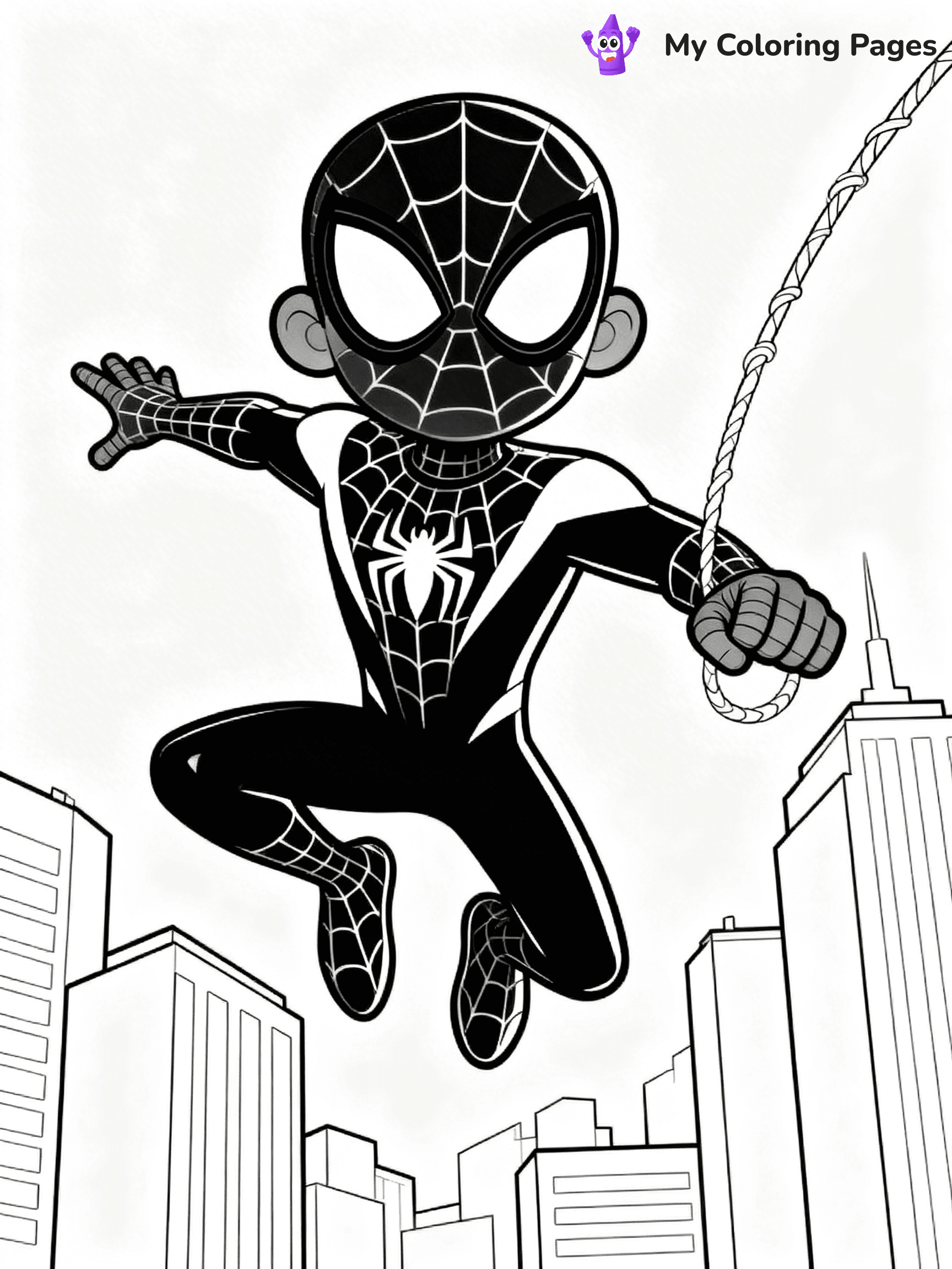 Spidey And His Amazing Friends Coloring Pages - 7