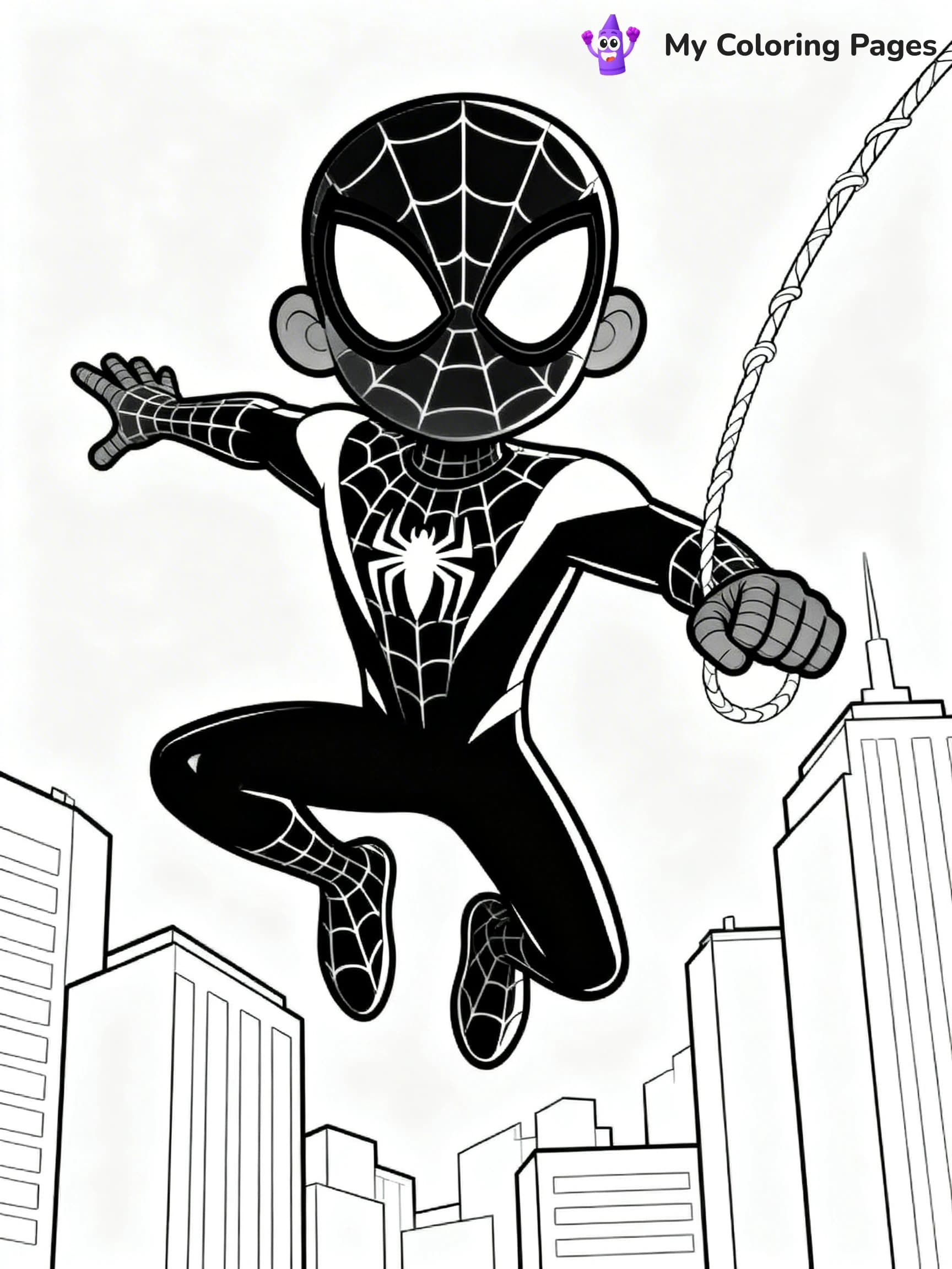 Spidey And His Amazing Friends Coloring Pages - 7