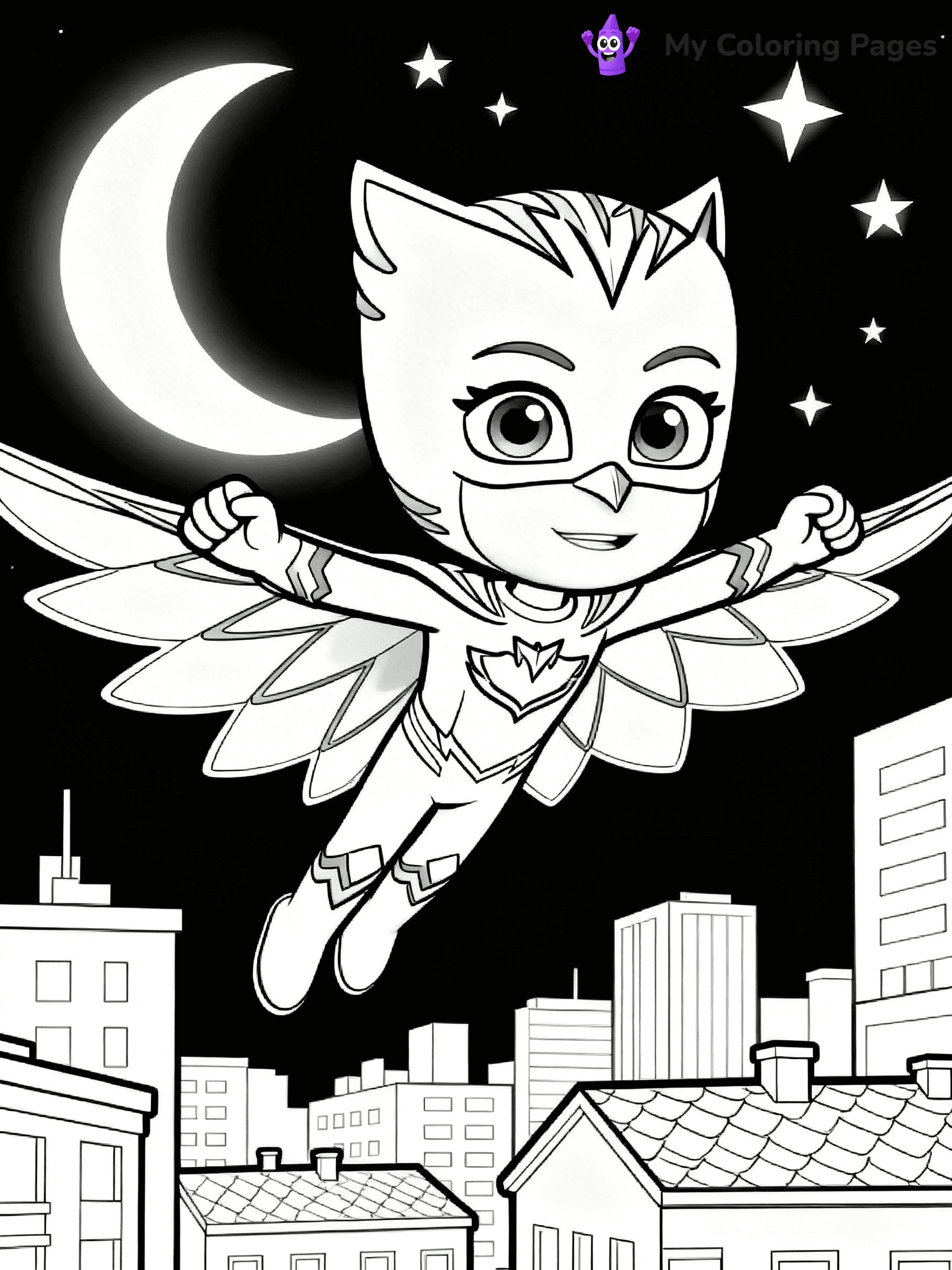 Owlette Coloring Pages - 16