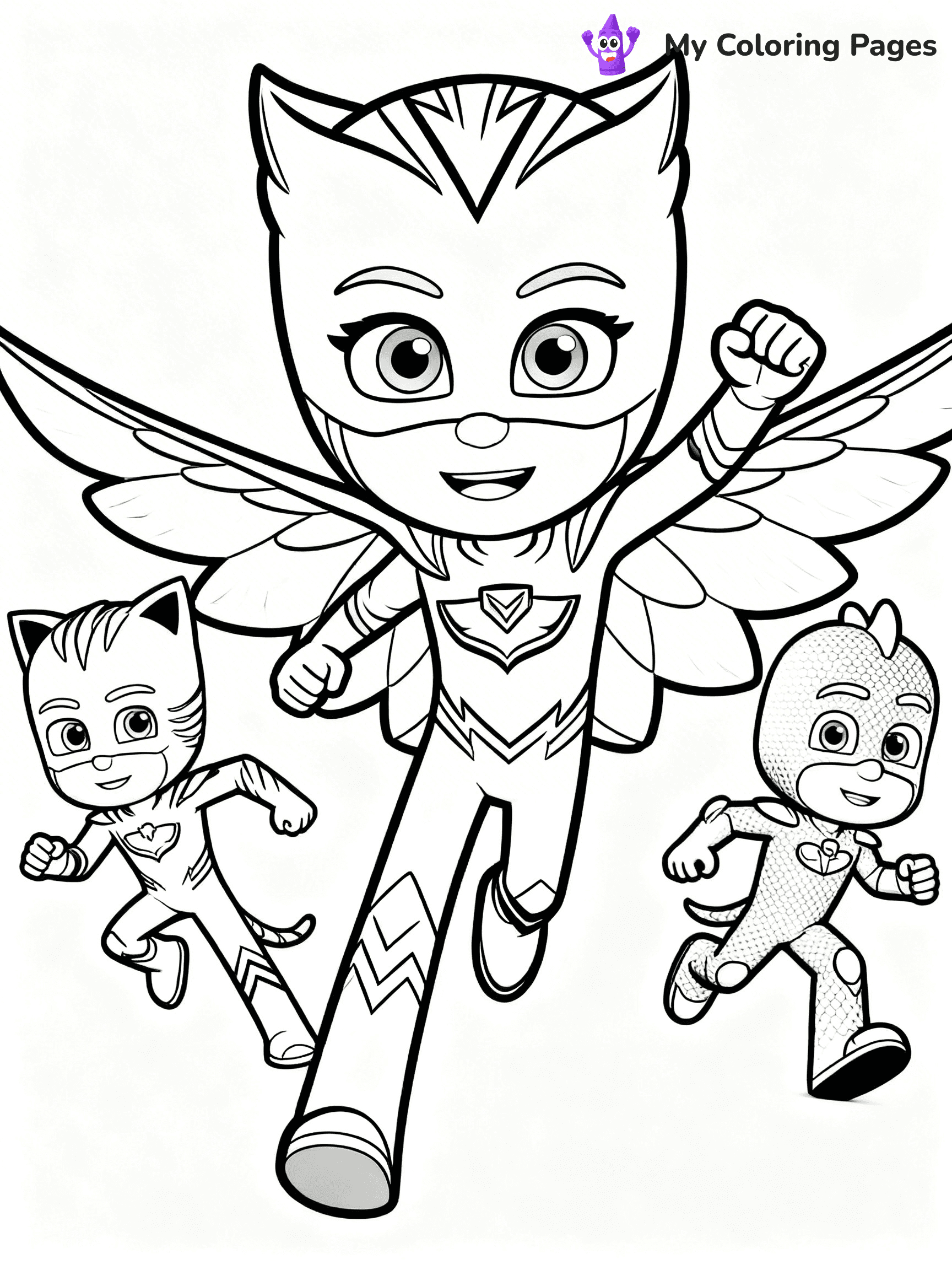 Owlette Coloring Pages - 4