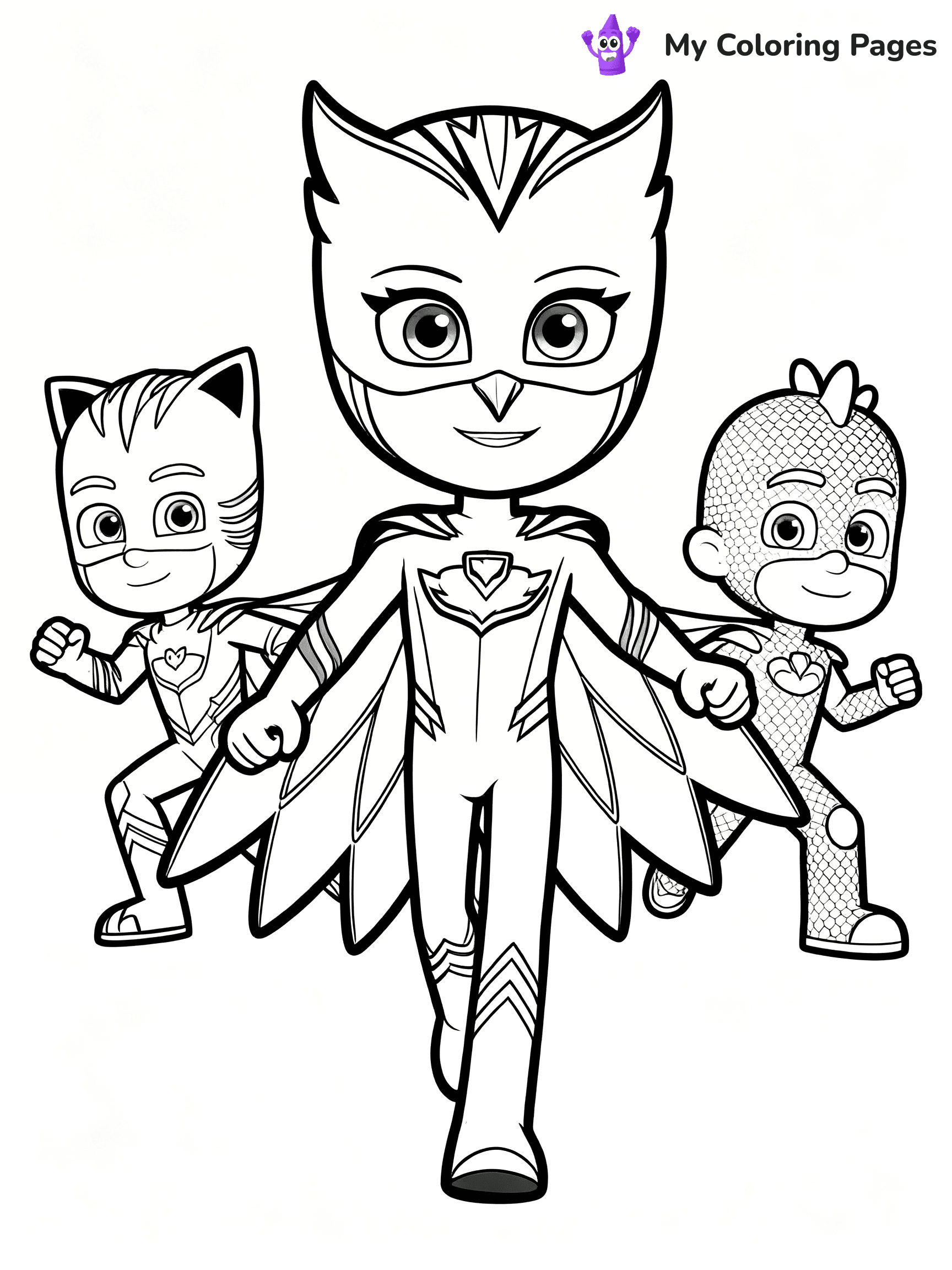 Owlette Coloring Pages - 3