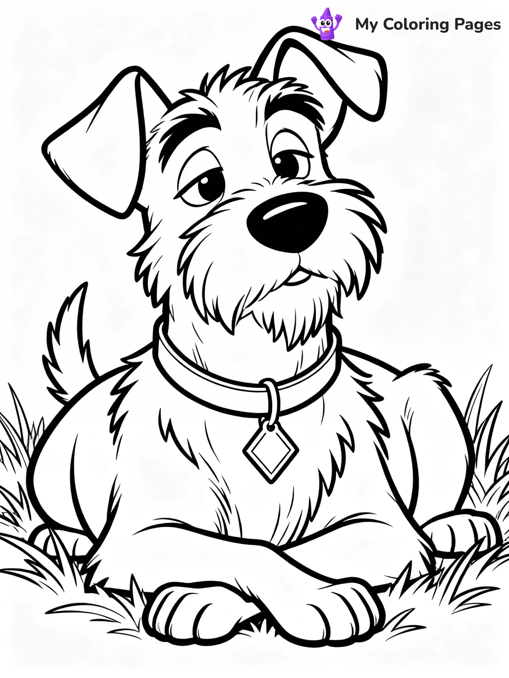 Lady and the Tramp Coloring Pages - 28