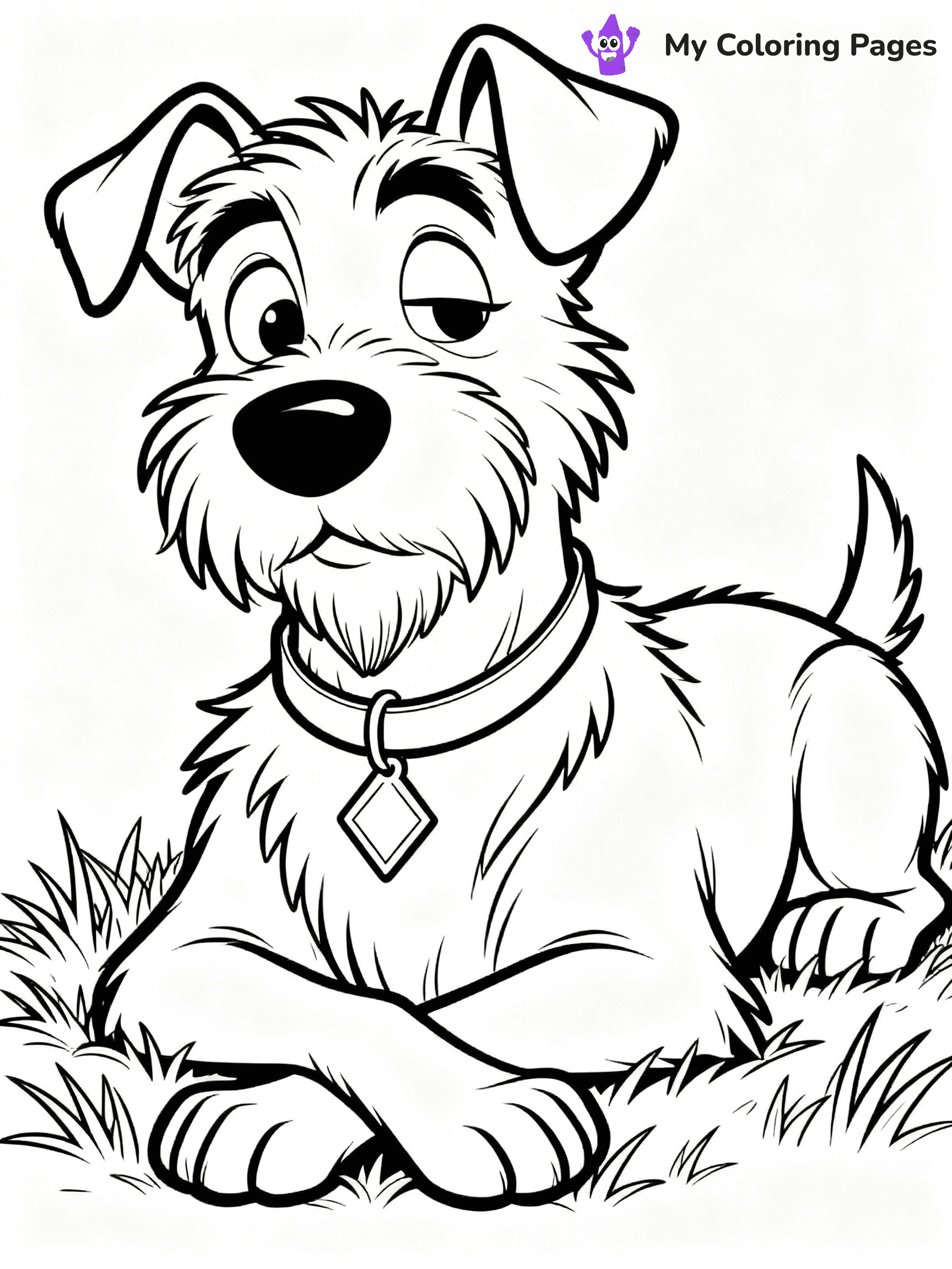 Lady and the Tramp Coloring Pages - 25