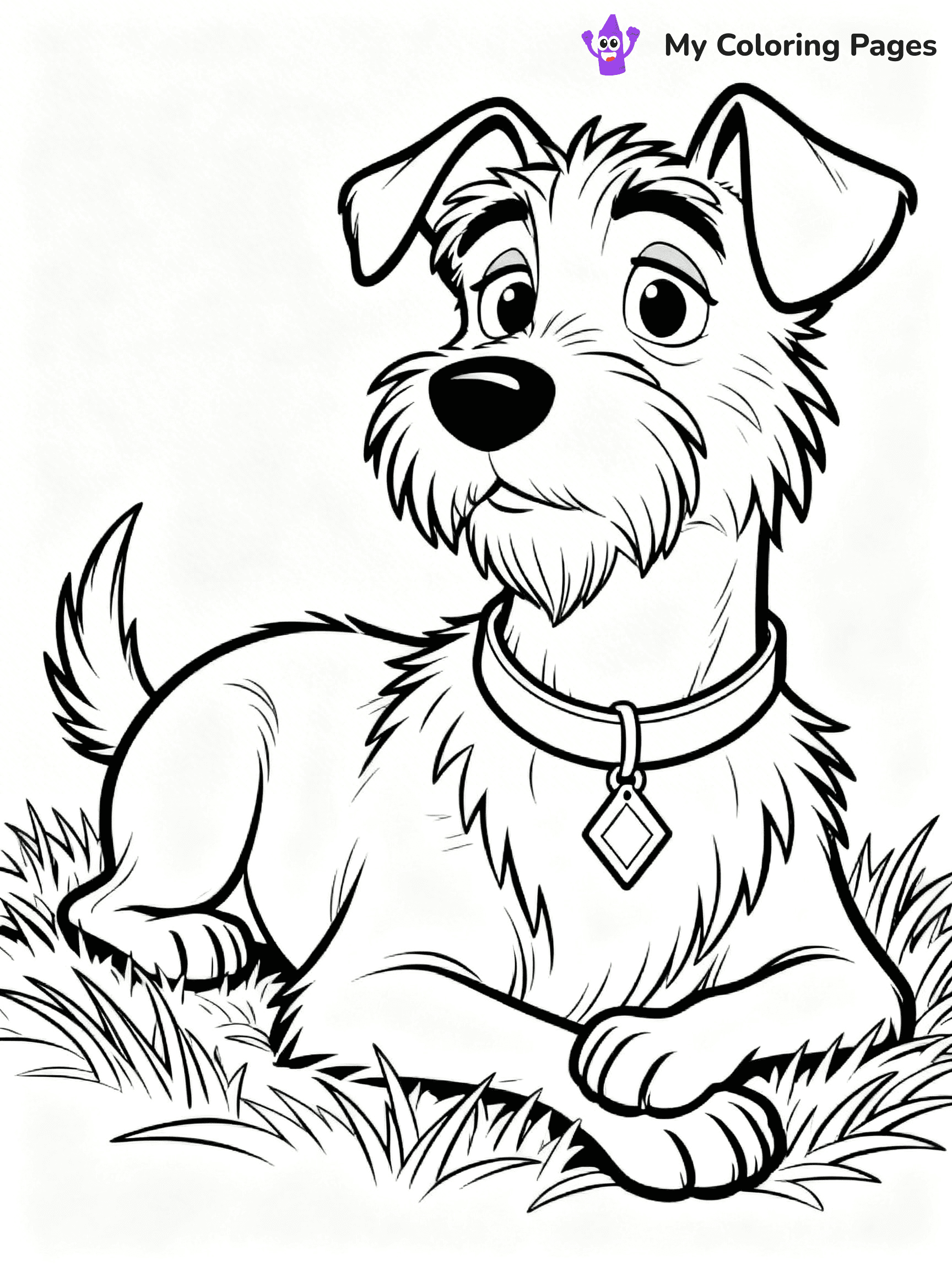 Lady and the Tramp Coloring Pages - 24