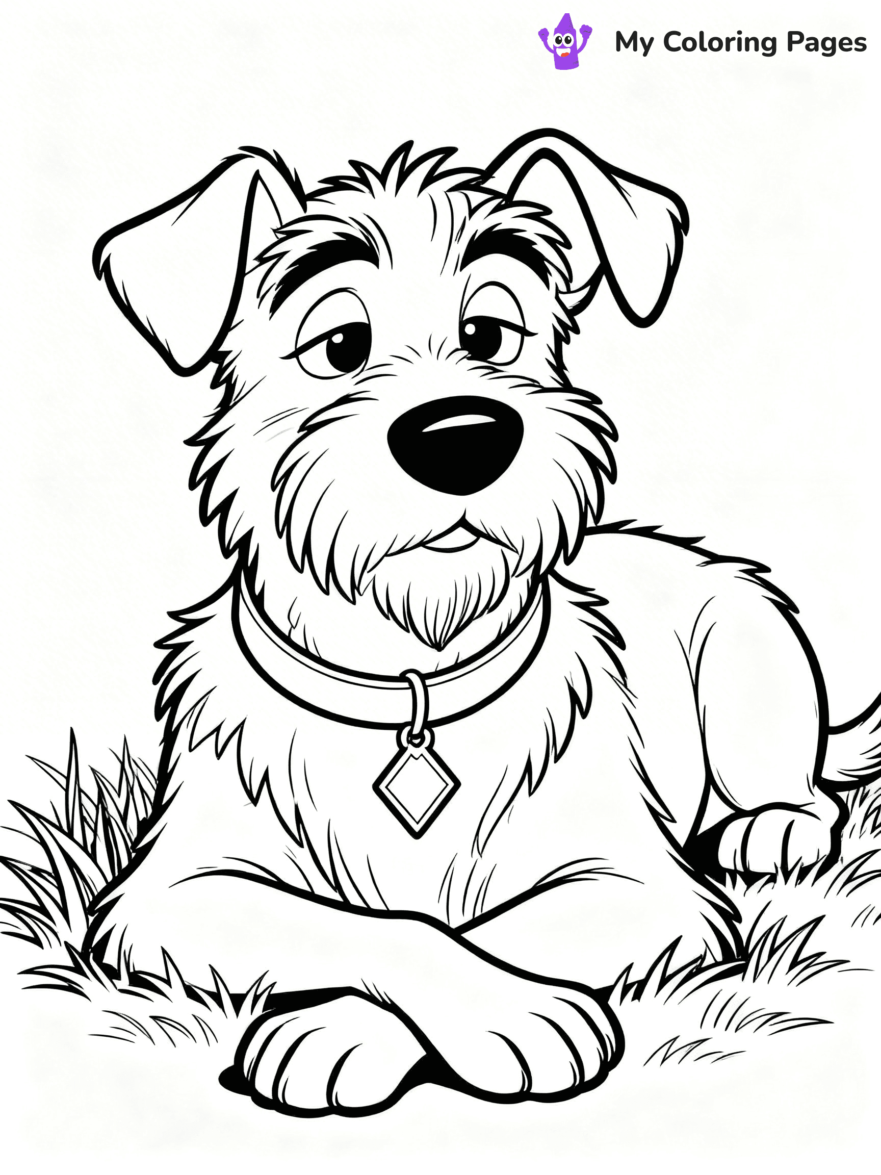 Lady and the Tramp Coloring Pages - 23