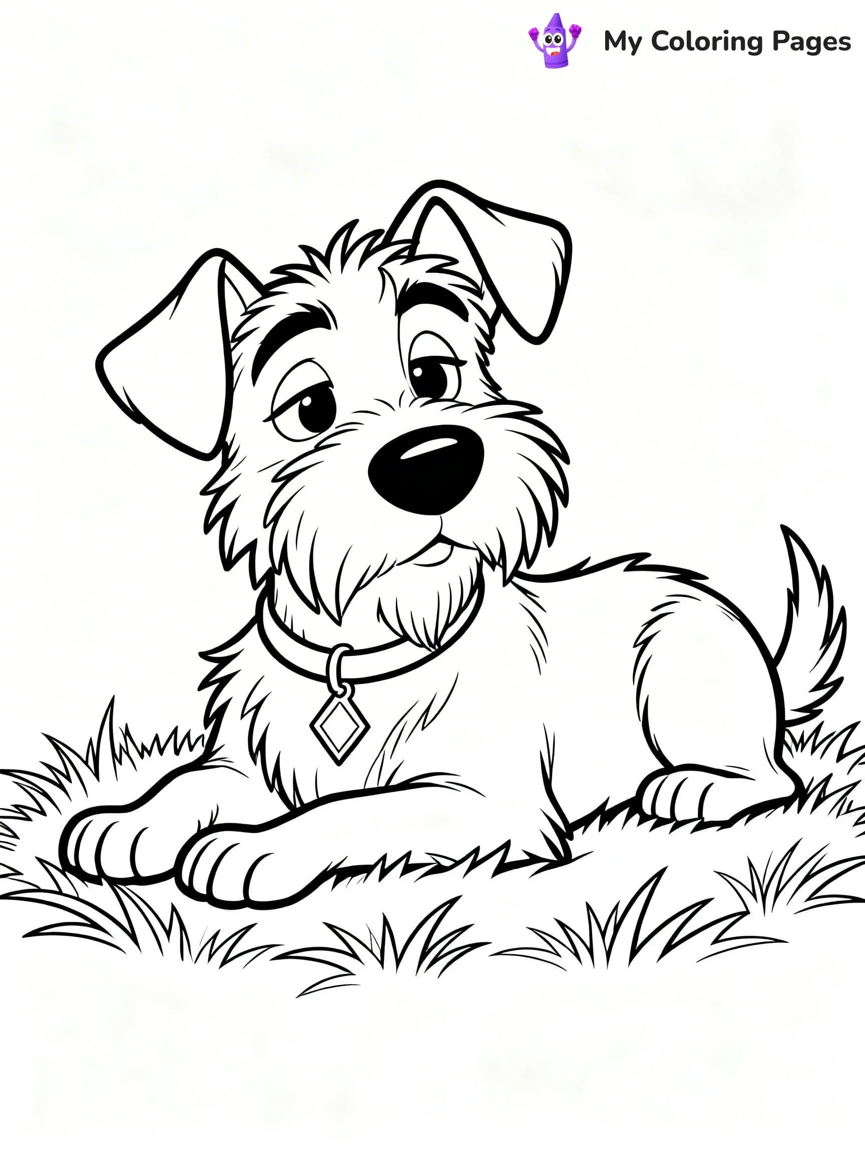Lady and the Tramp Coloring Pages - 22