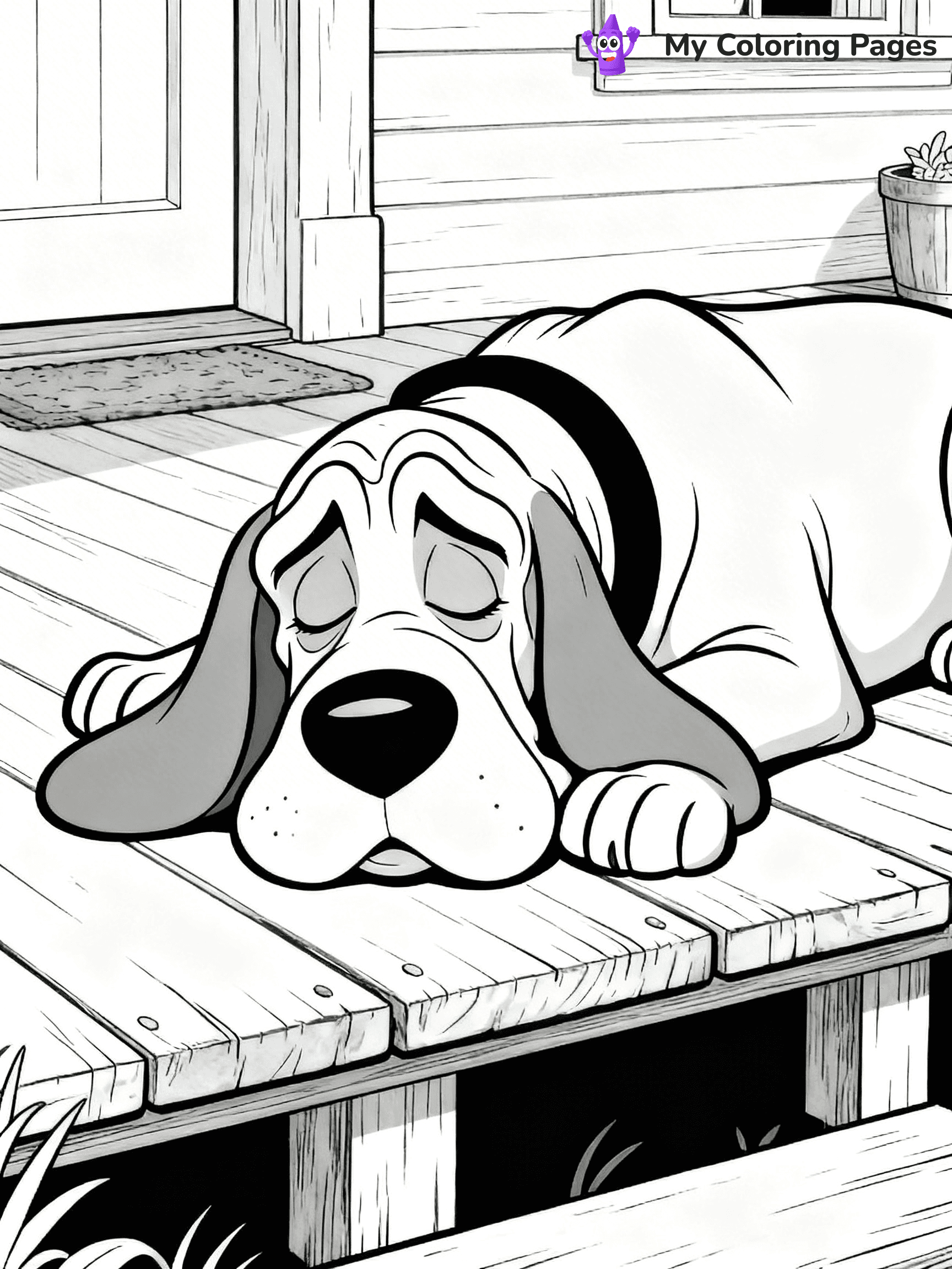 Lady and the Tramp Coloring Pages - 2