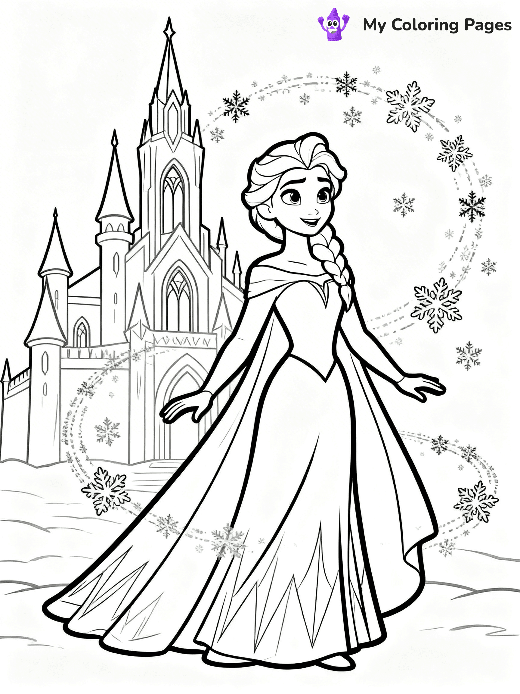 Queen Coloring Pages - 101