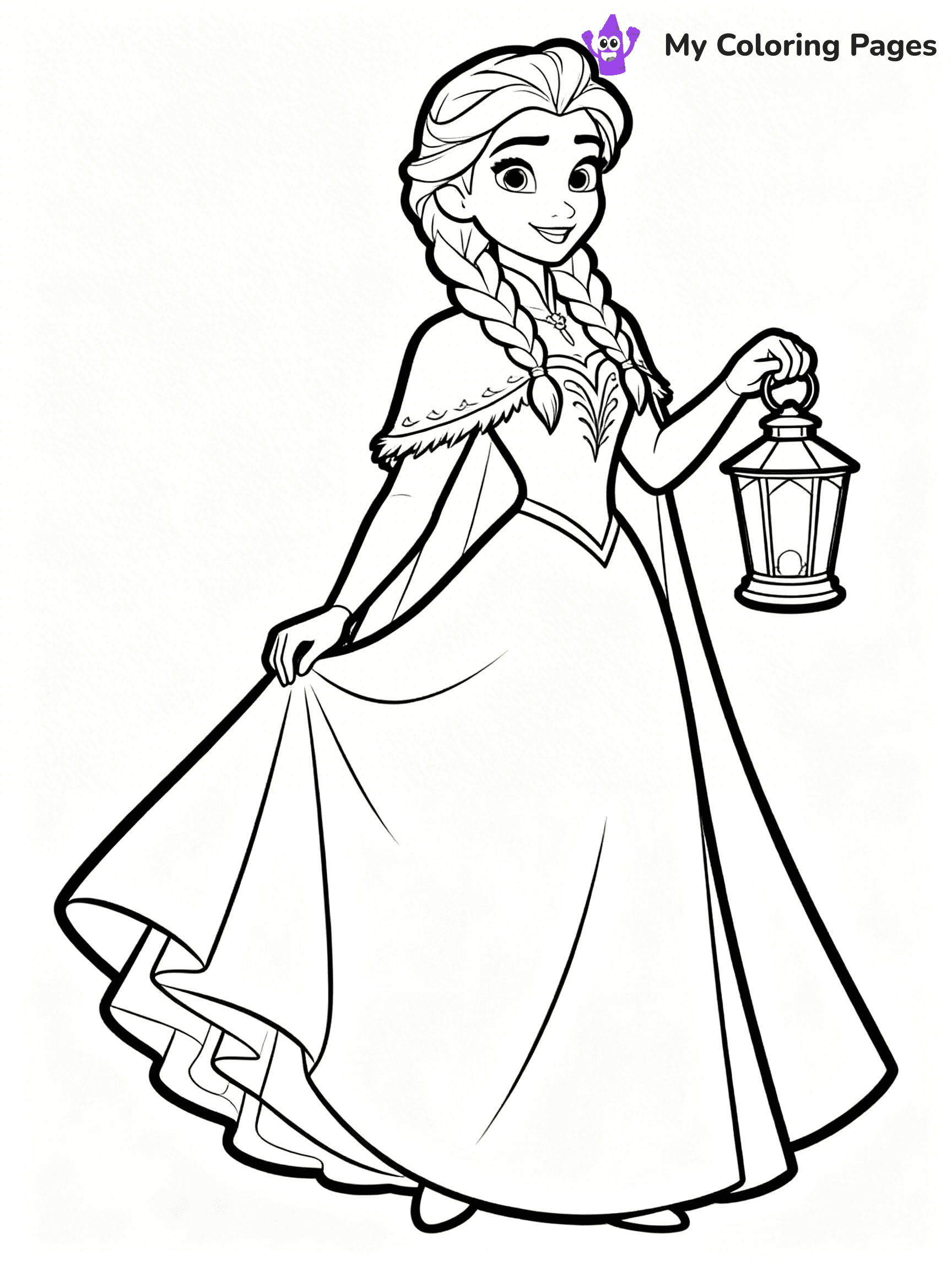 Queen Coloring Pages - 97
