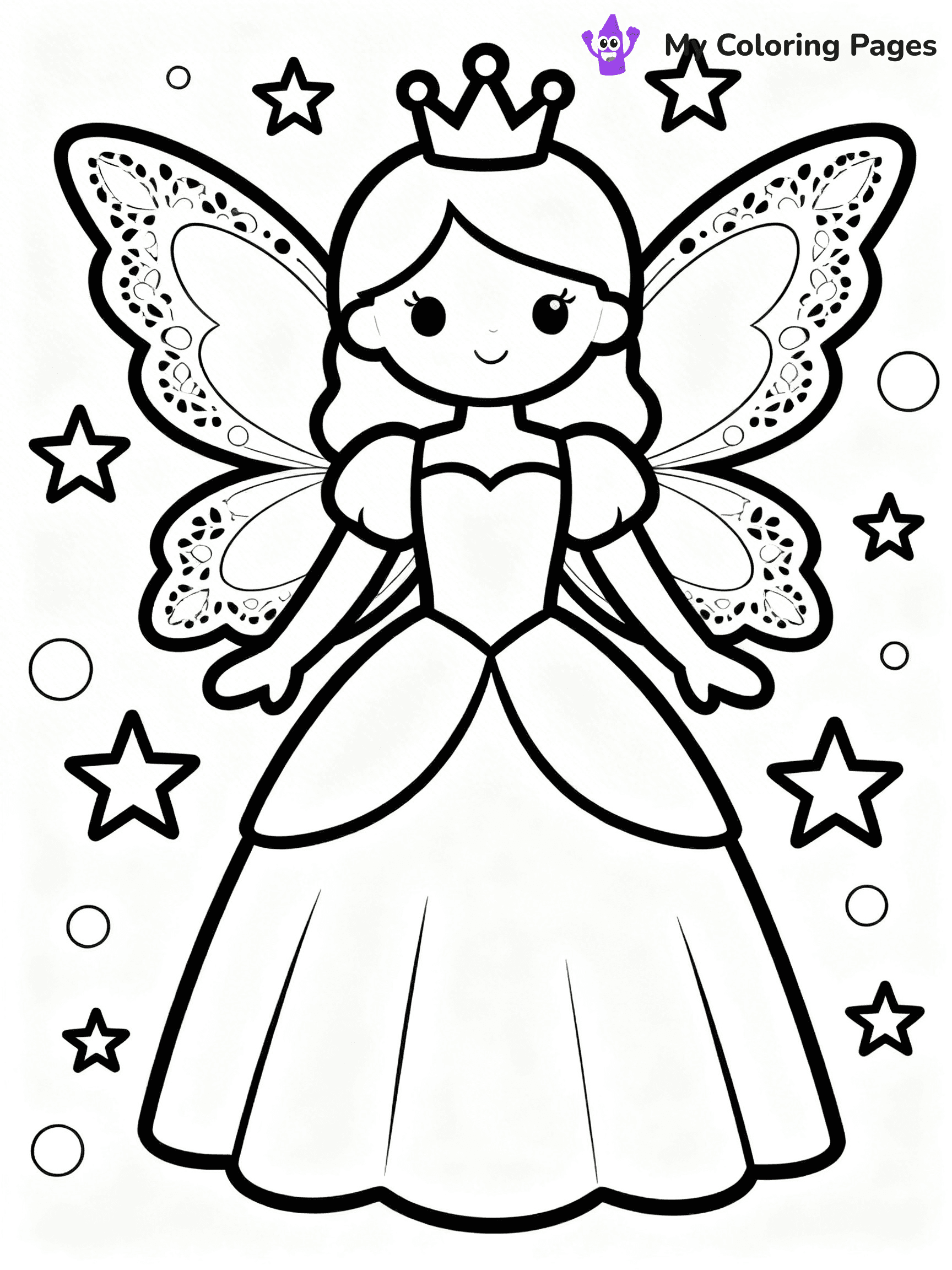 Queen Coloring Pages - 54