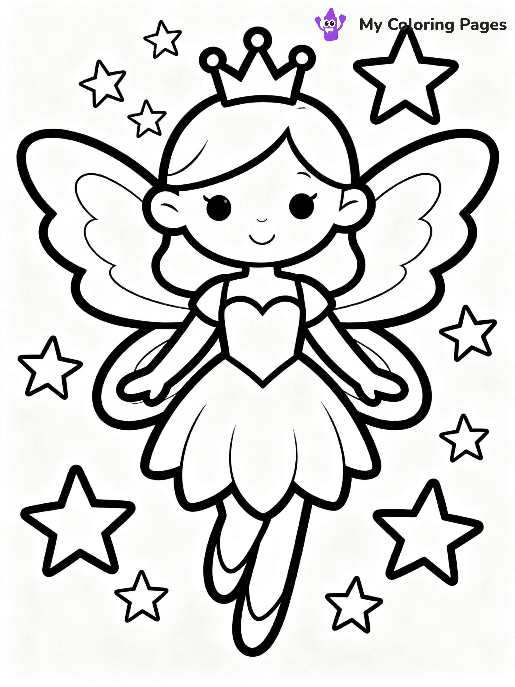 Queen Coloring Pages - 22