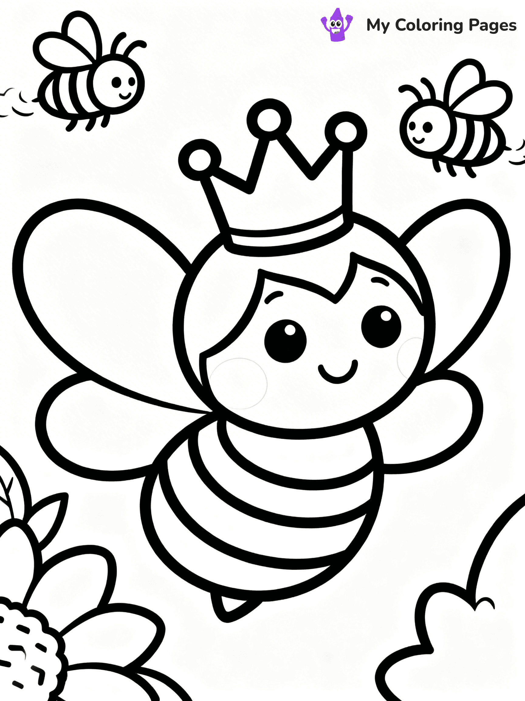 Queen Coloring Pages - 49