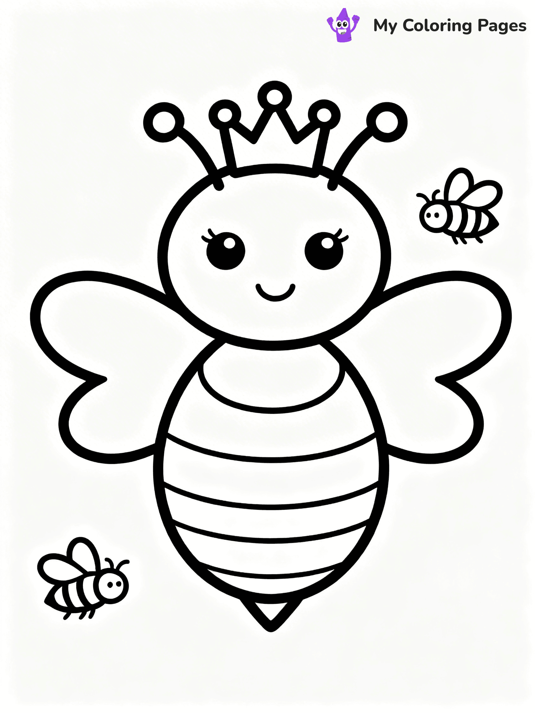 Queen Coloring Pages - 46