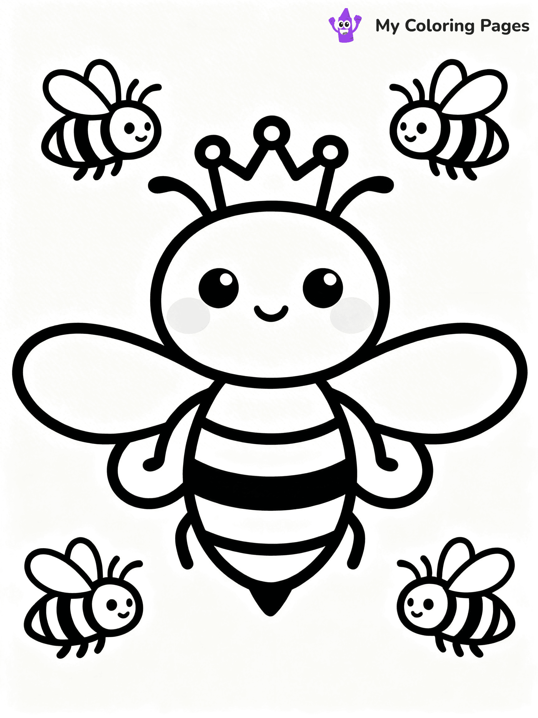 Queen Coloring Pages - 44