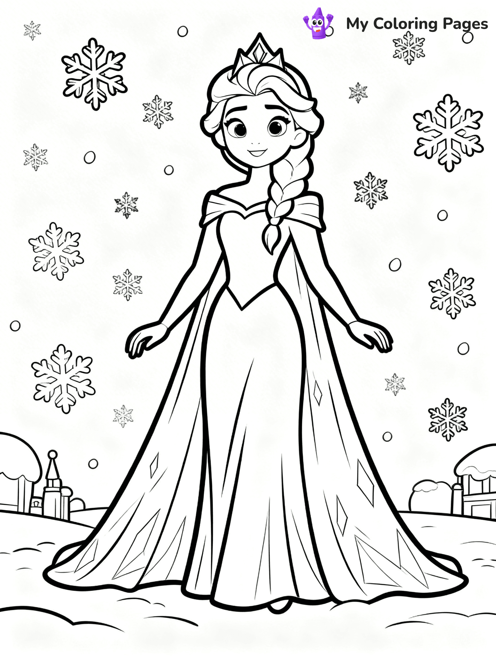 Queen Coloring Pages - 32