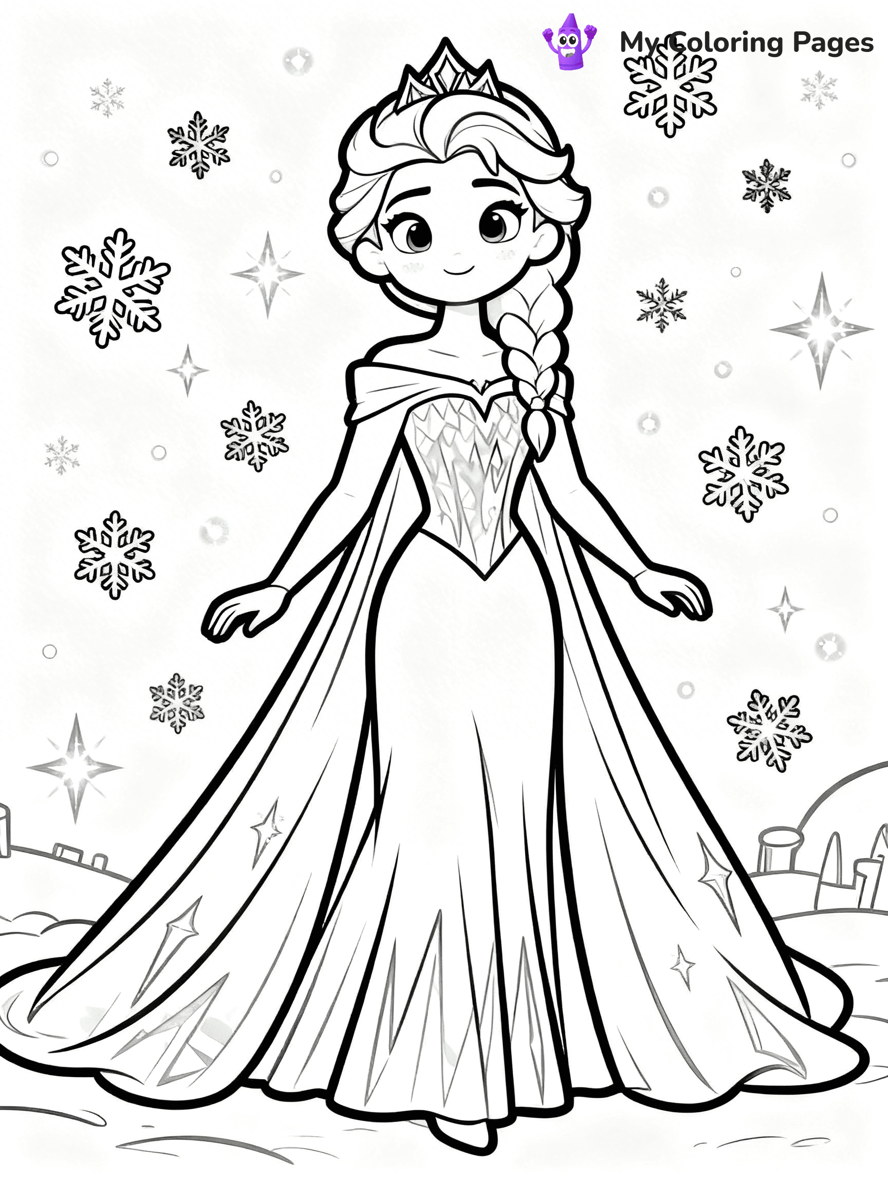 Queen Coloring Pages - 27