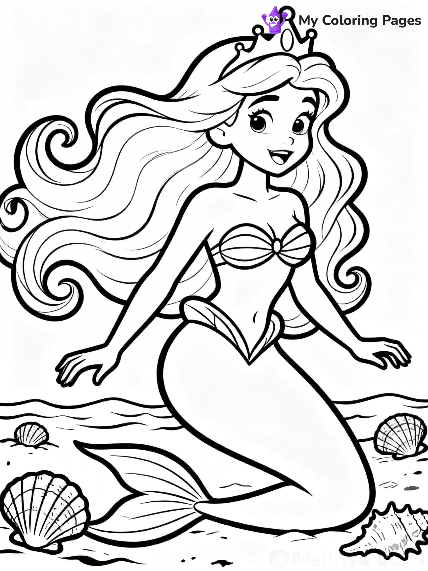 Queen Coloring Pages - 20