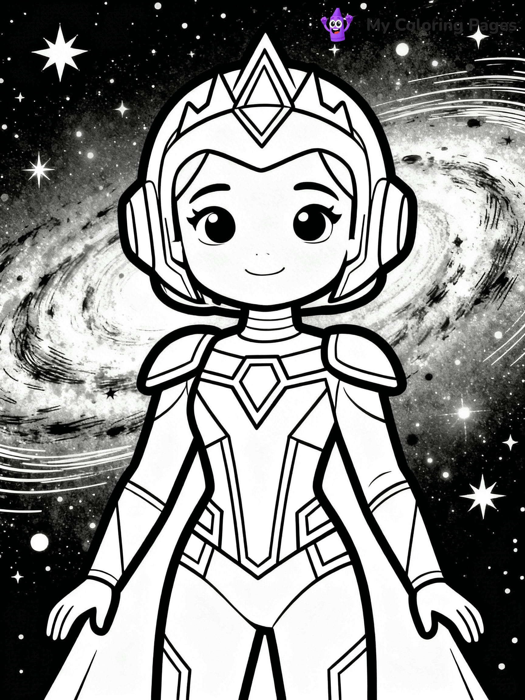 Queen Coloring Pages - 13