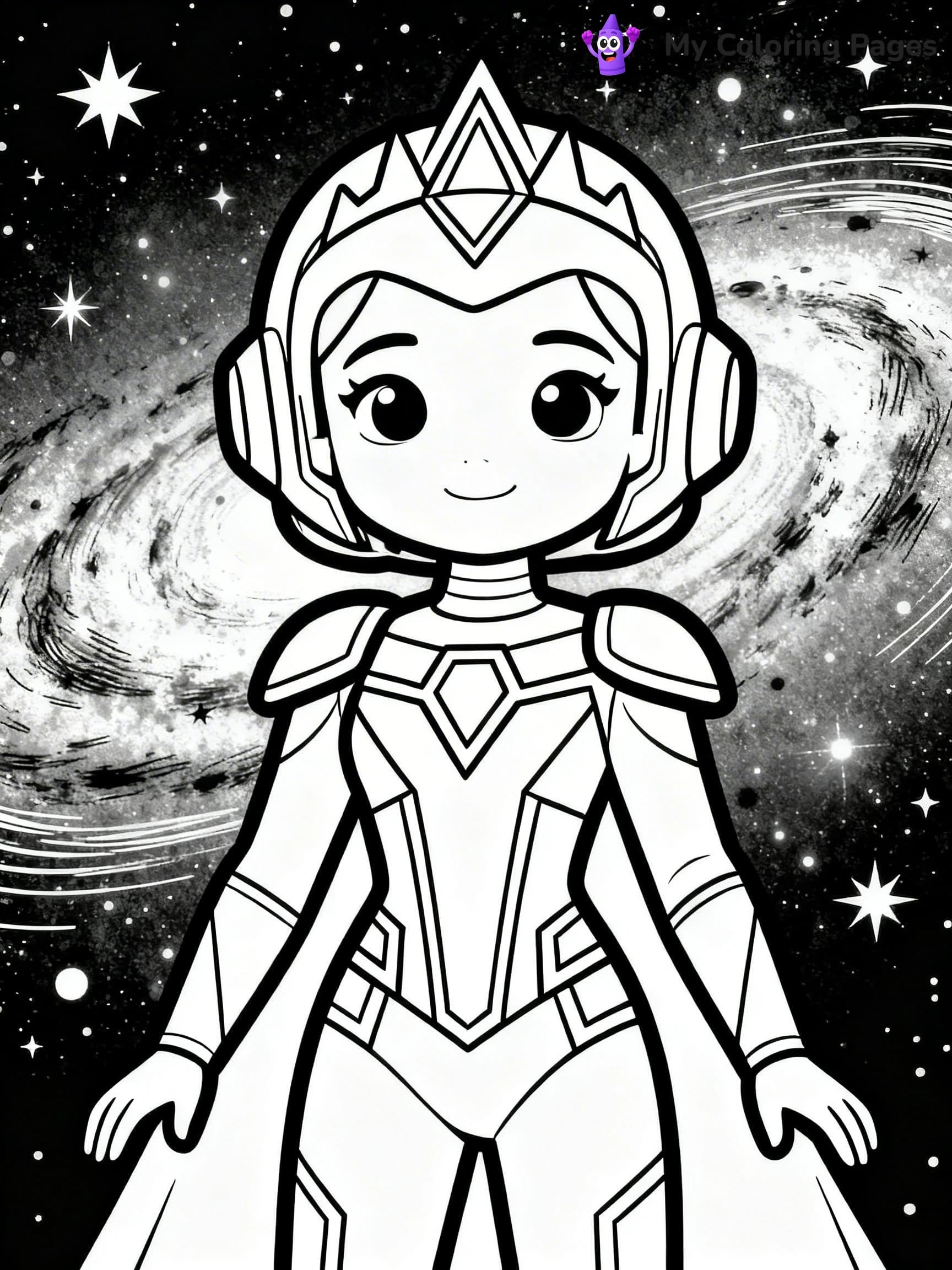 Queen Coloring Pages - 13