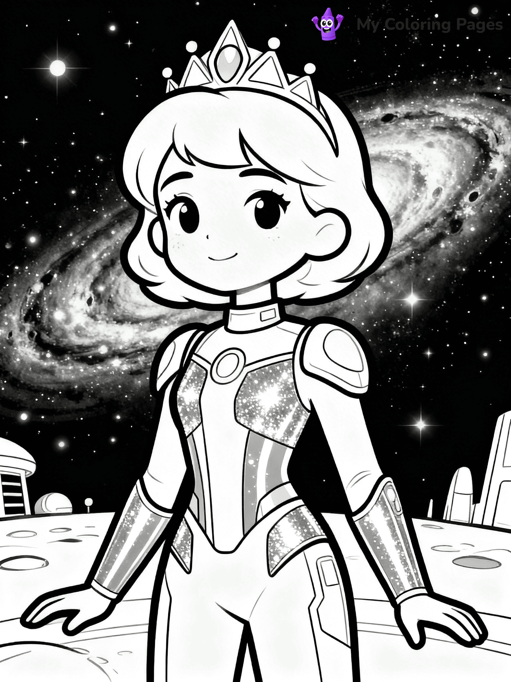 Queen Coloring Pages - 4