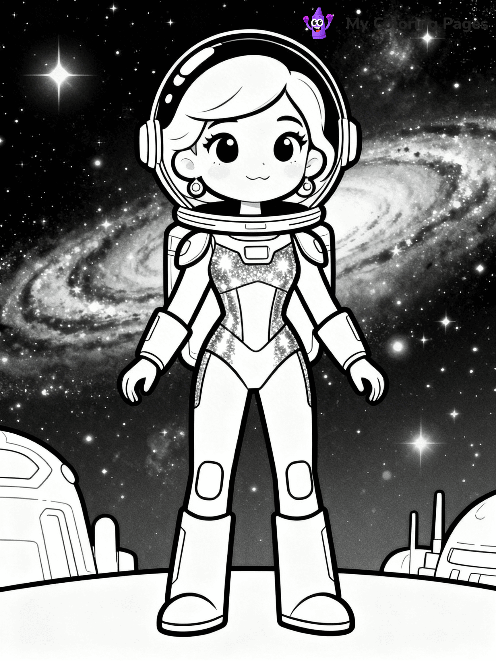 Queen Coloring Pages - 2