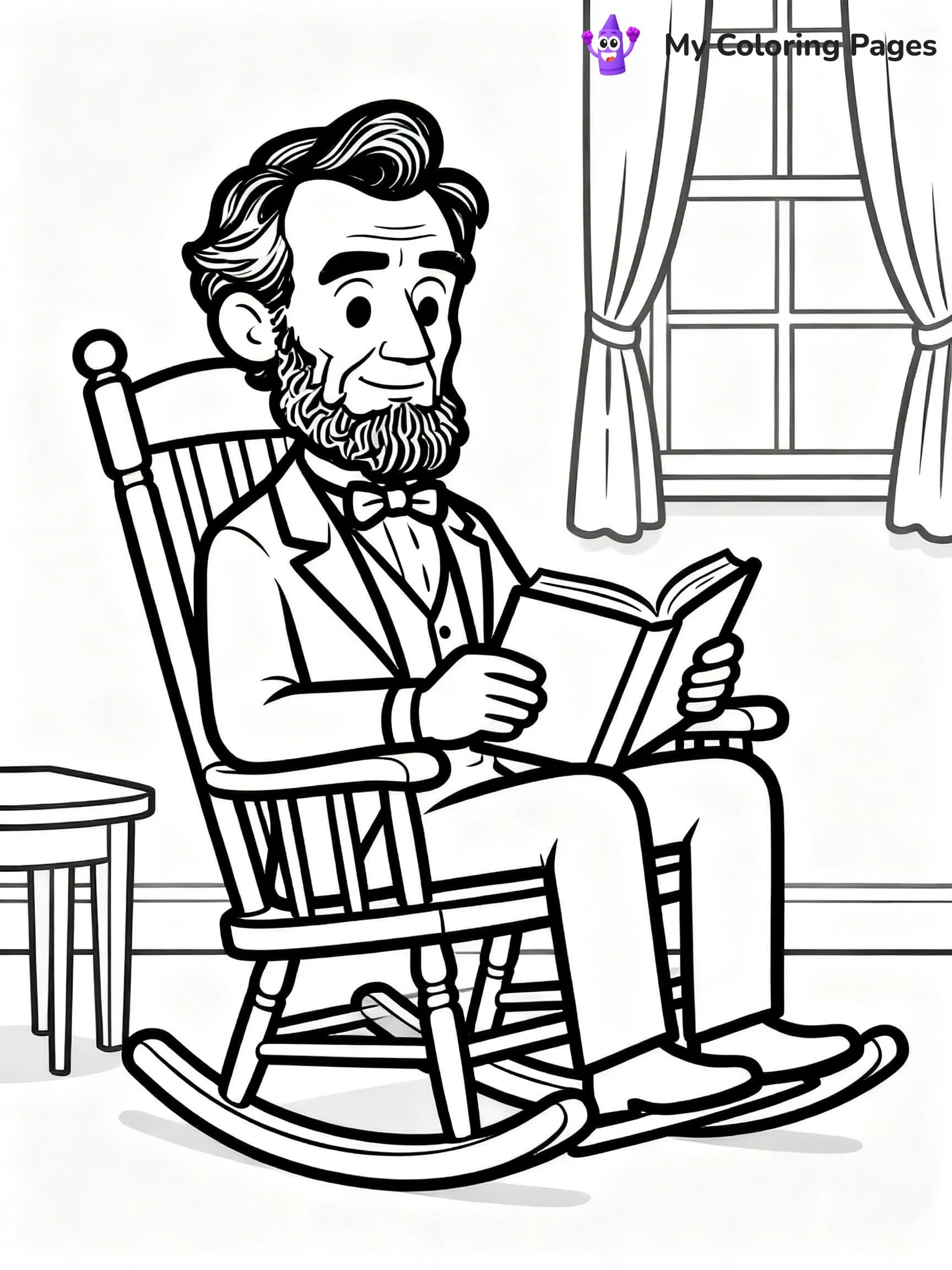 Abraham Lincoln Coloring Pages - 22