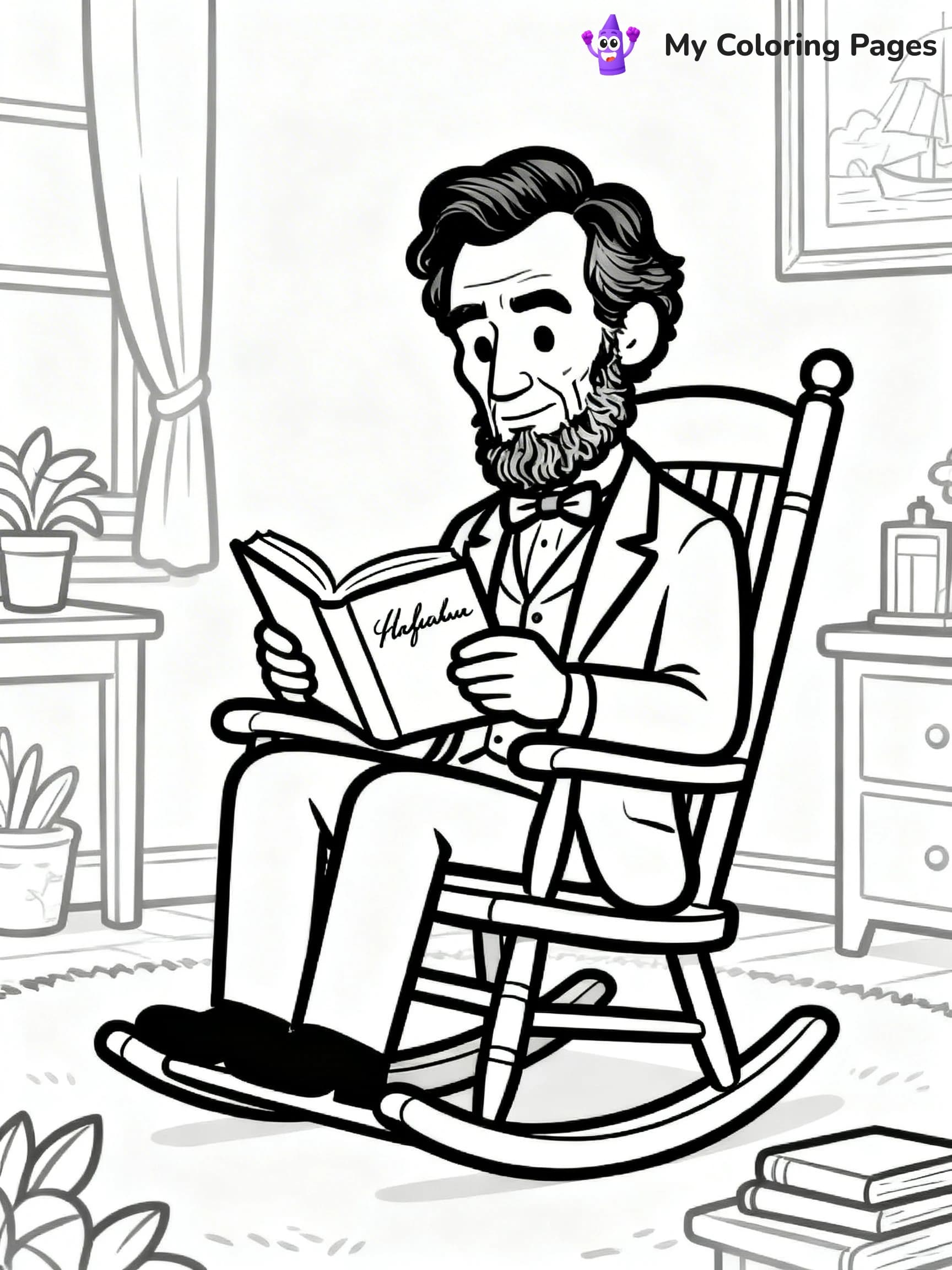 Abraham Lincoln Coloring Pages - 20