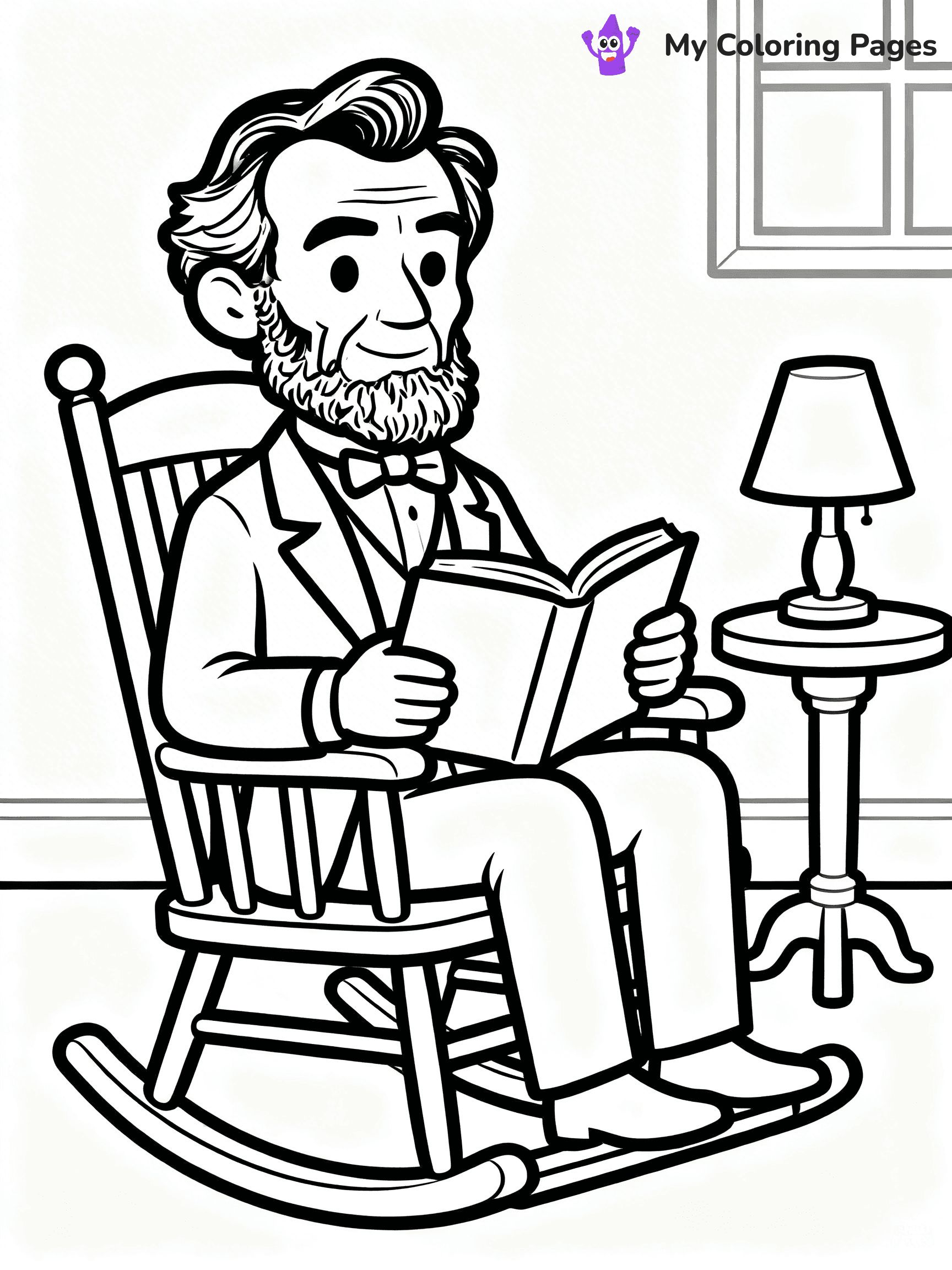 Abraham Lincoln Coloring Pages - 18