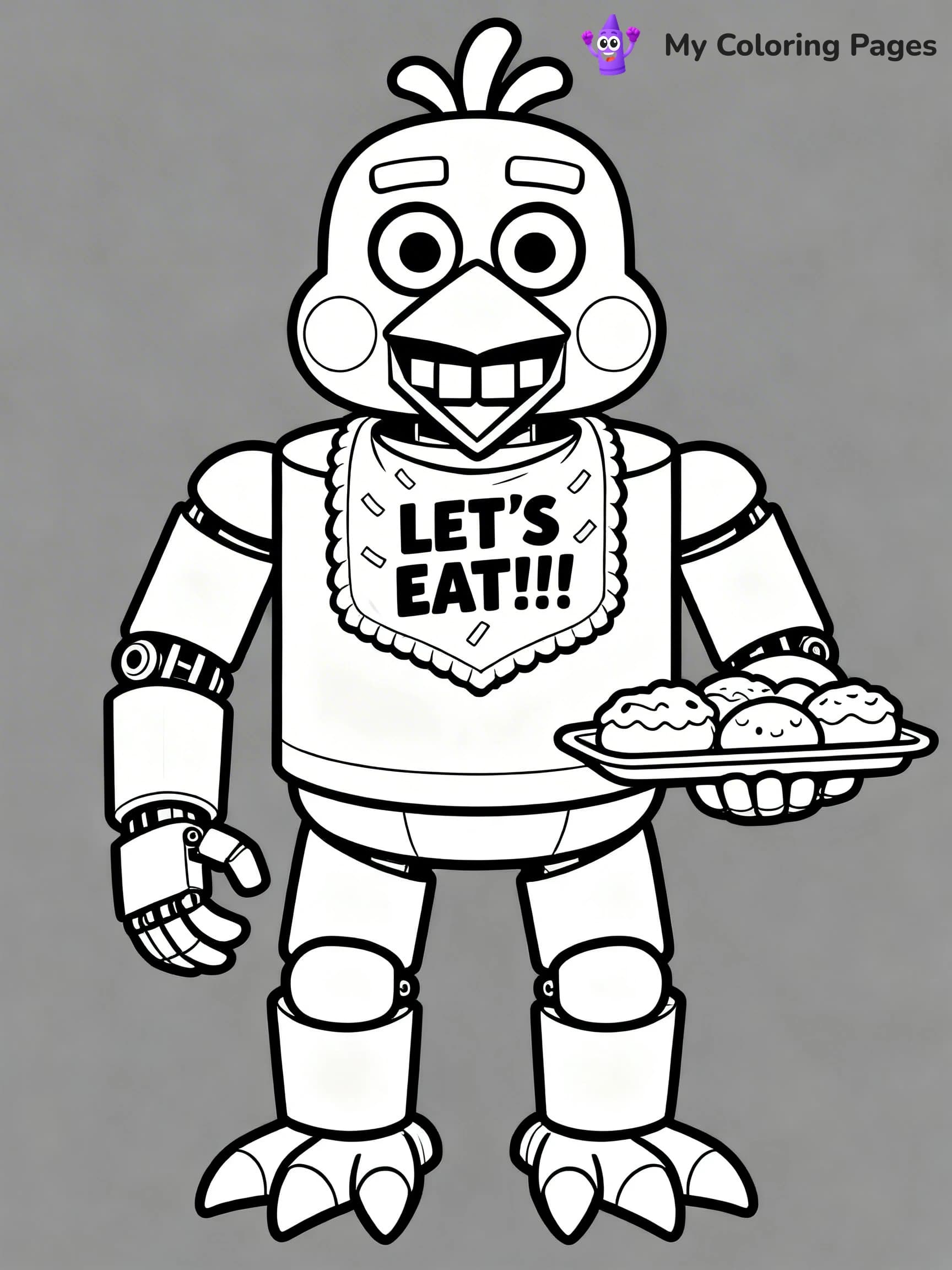 Chica Coloring Pages - 15