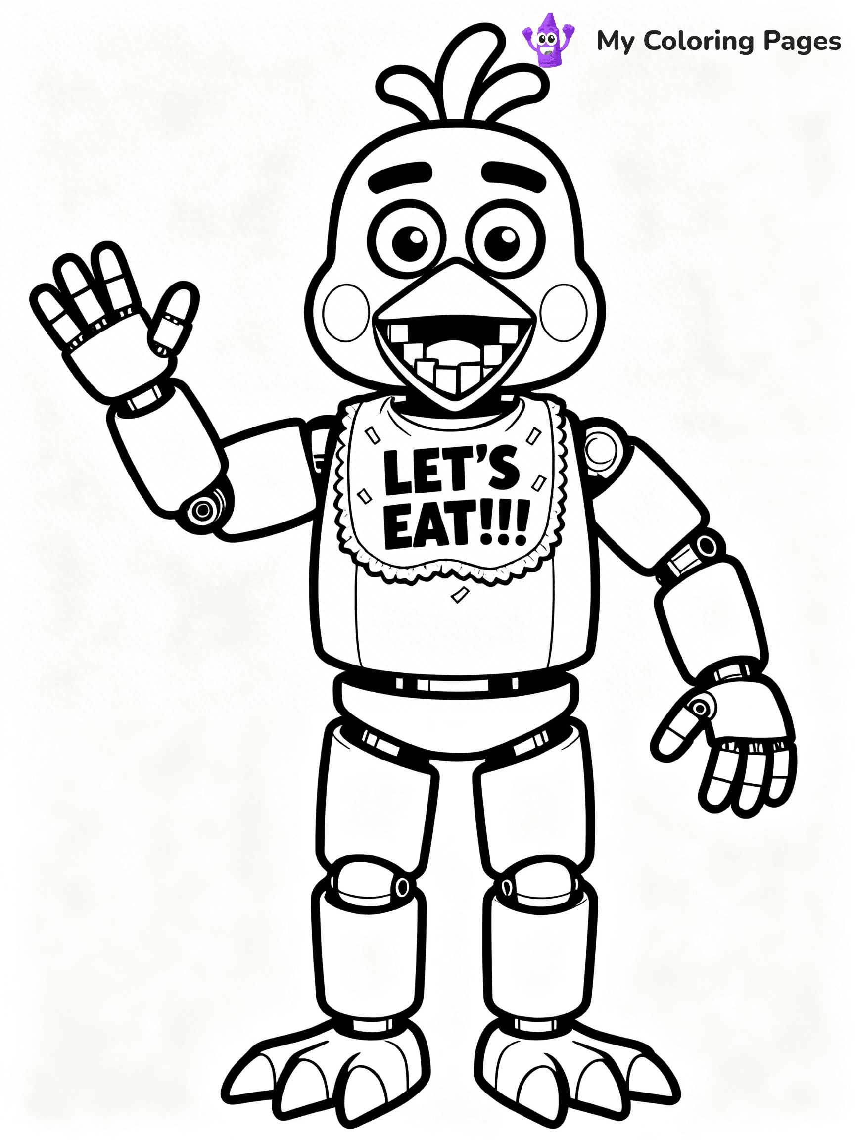 Chica Coloring Pages - 9