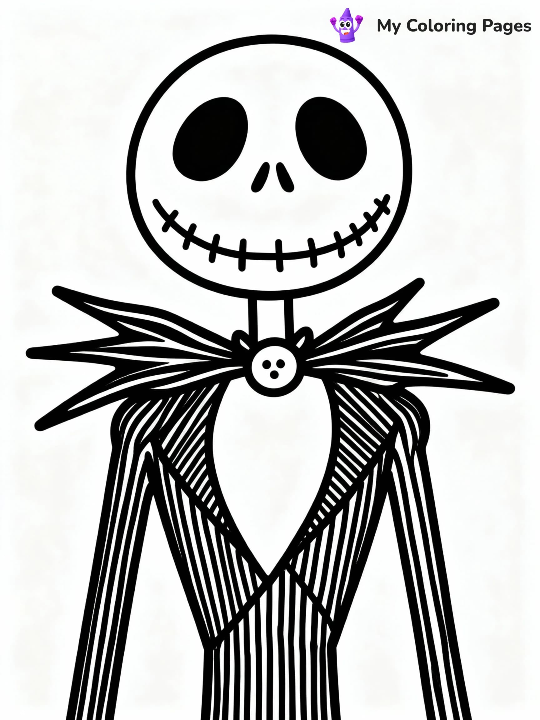 Jack Skellington Coloring Pages - 23
