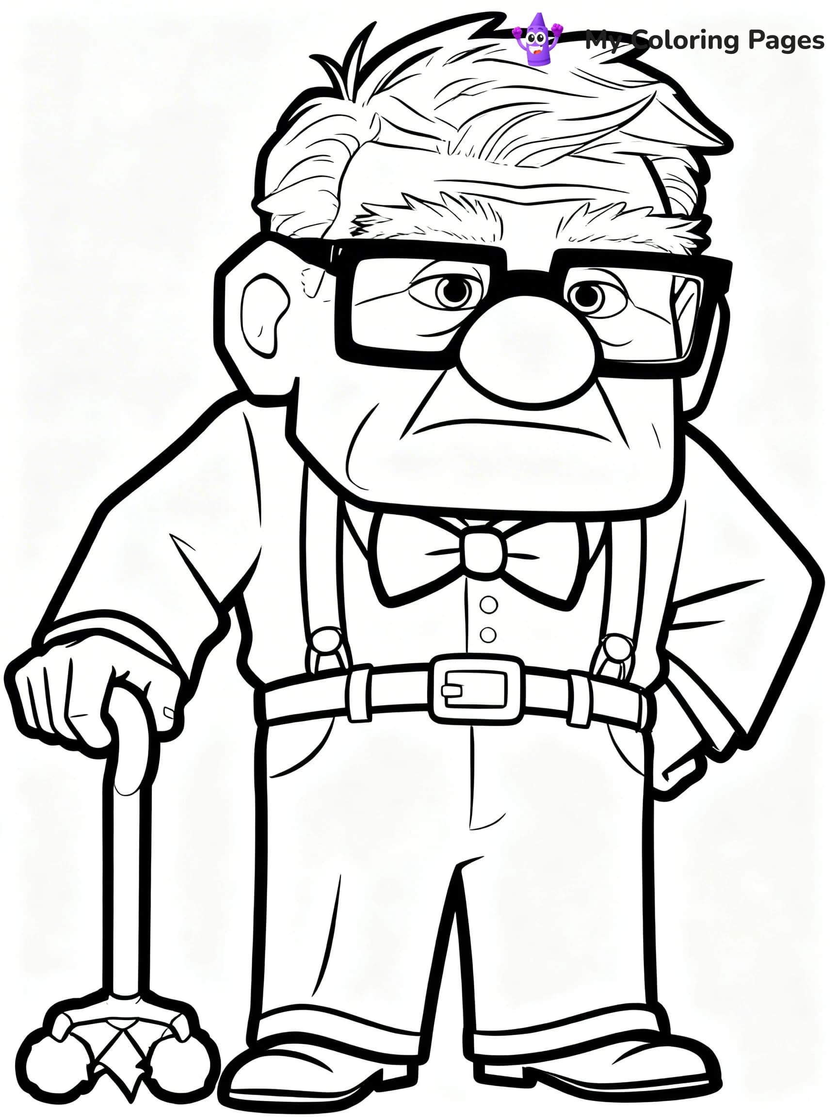 Up Coloring Pages - 24