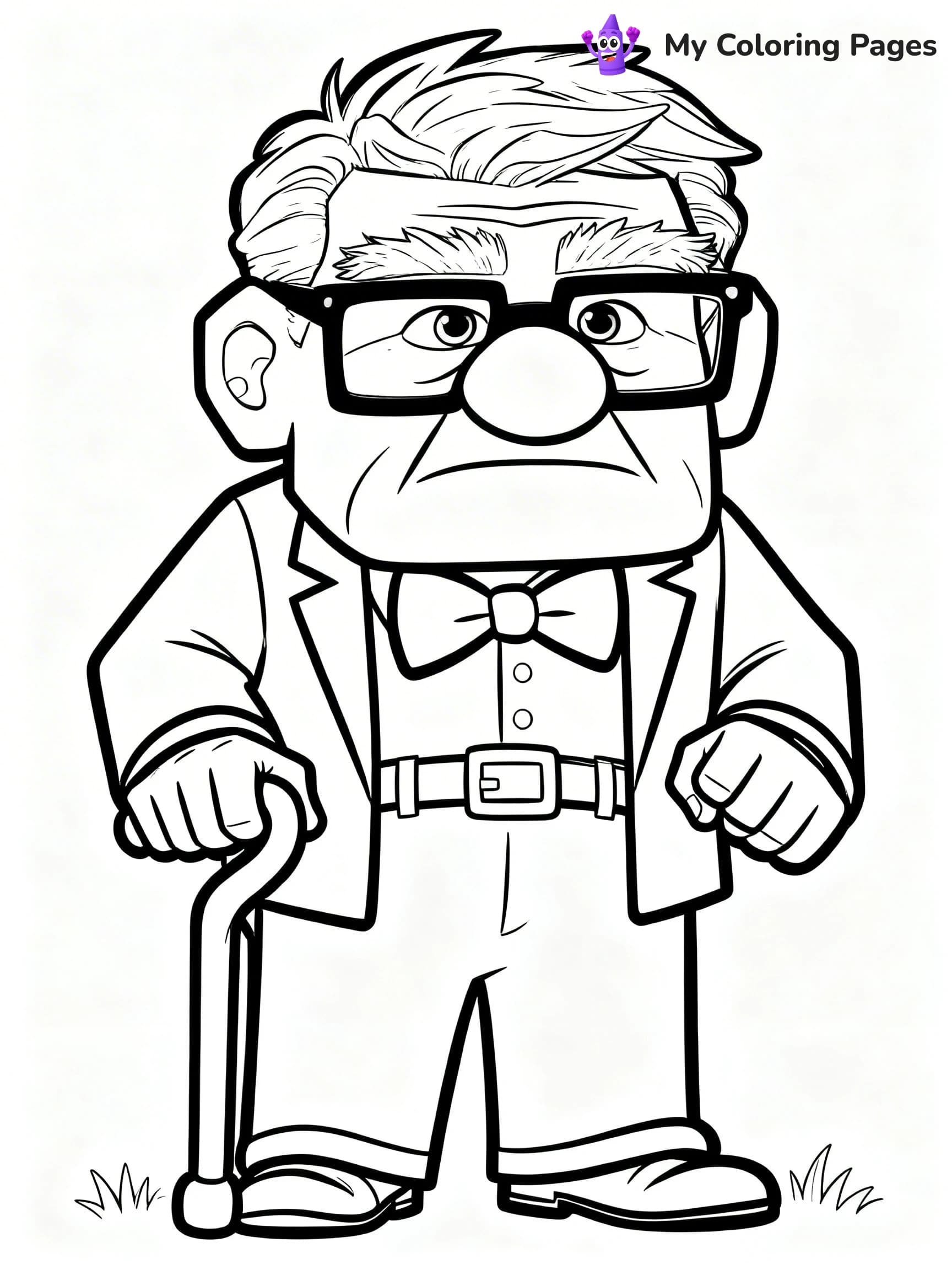 Up Coloring Pages - 19