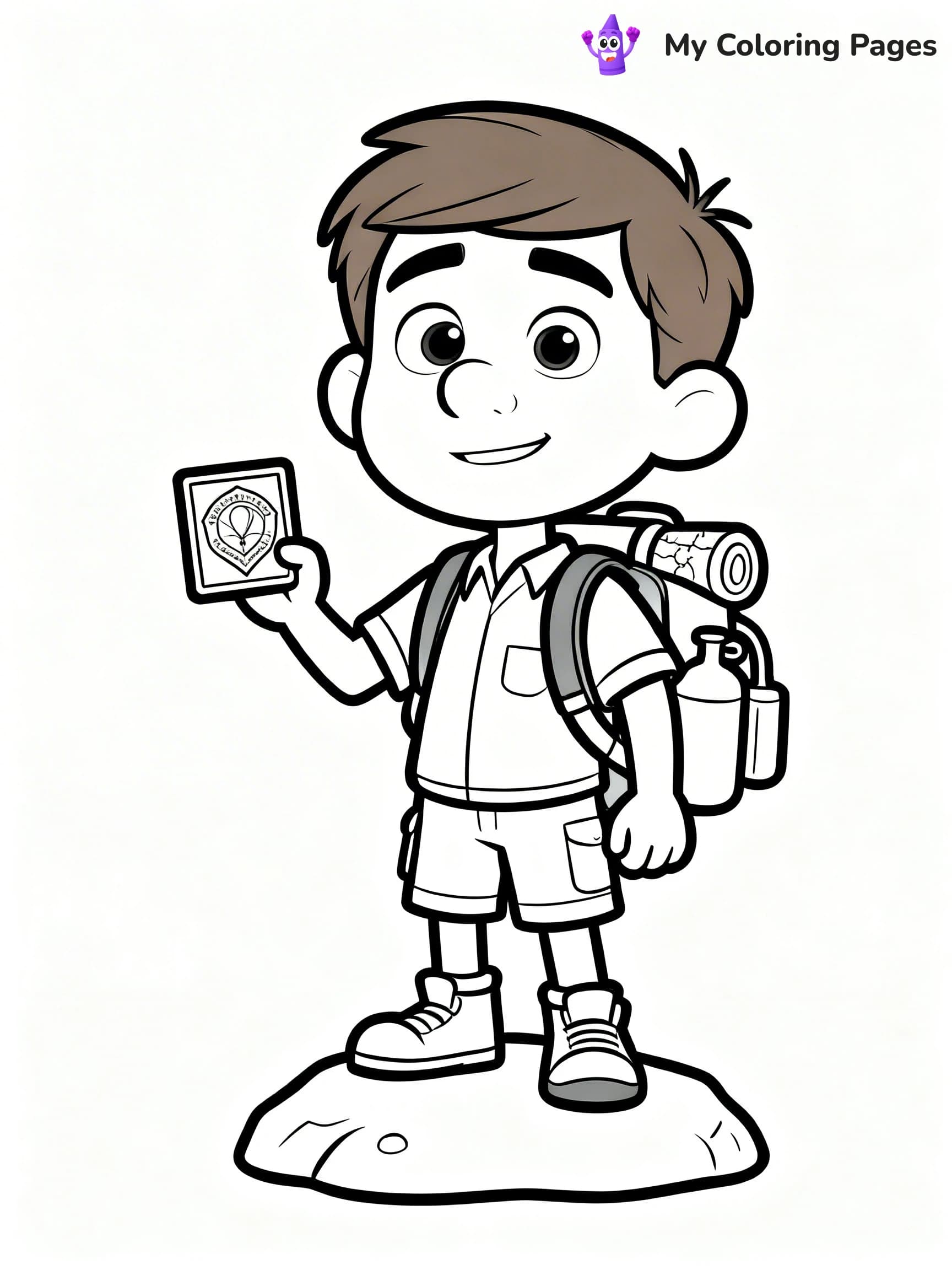 Up Coloring Pages - 17