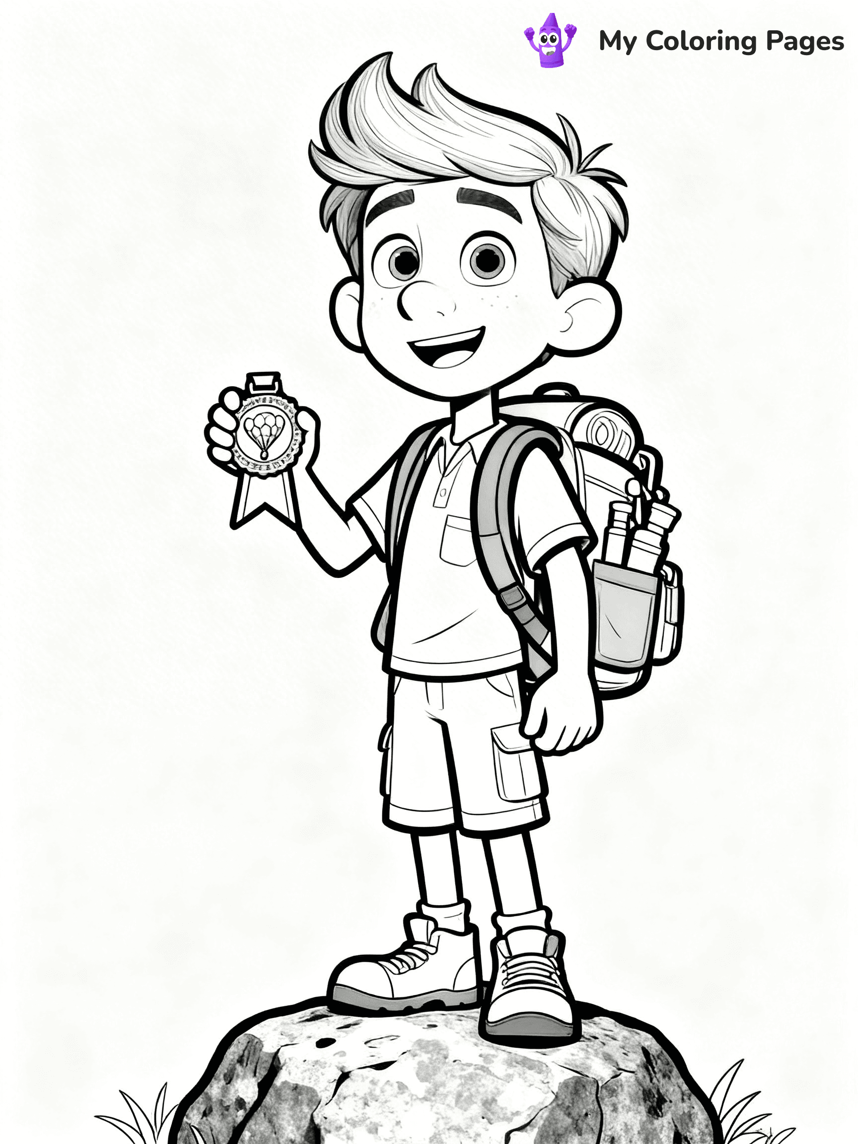 Up Coloring Pages - 16