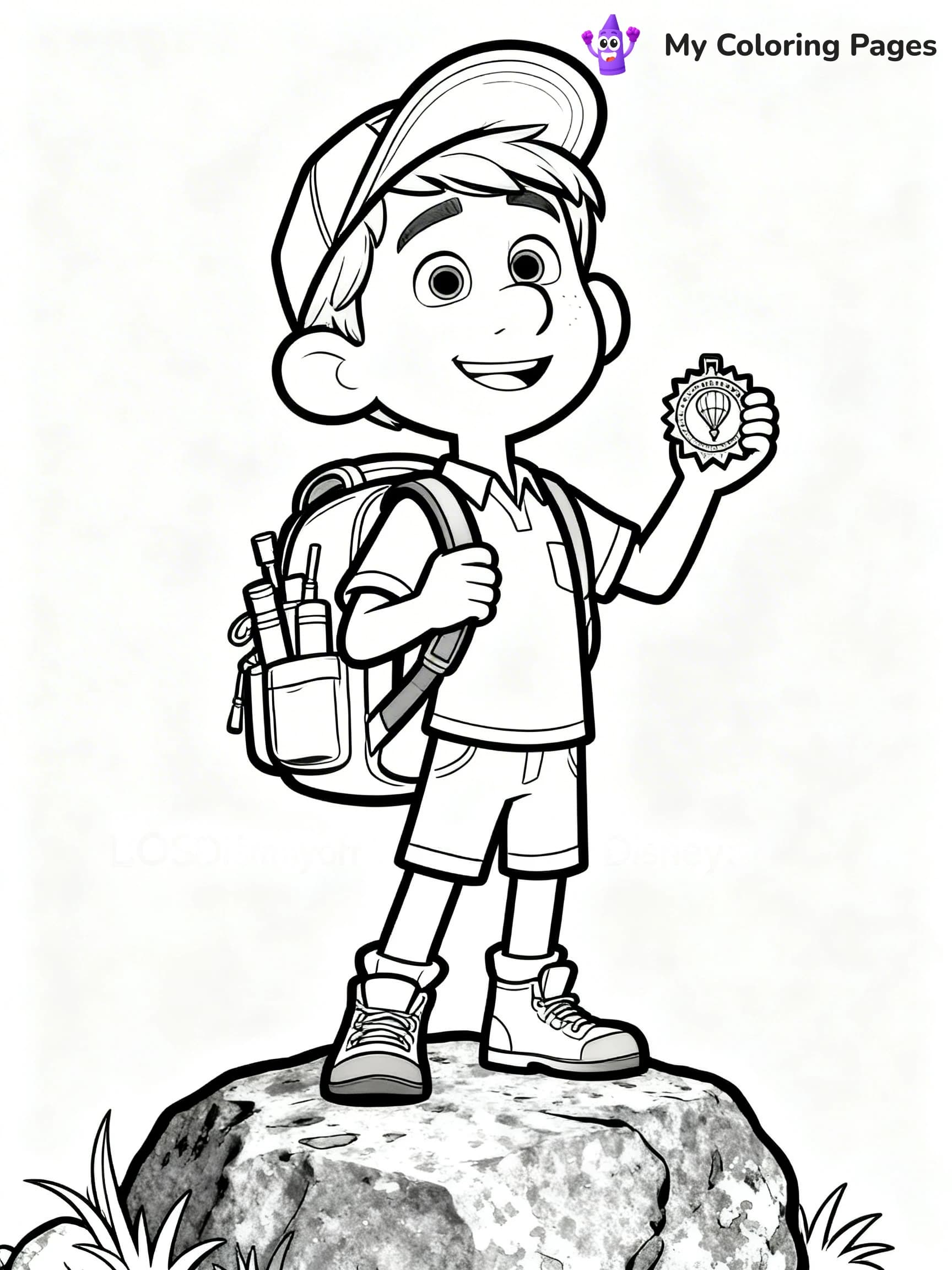 Up Coloring Pages - 15