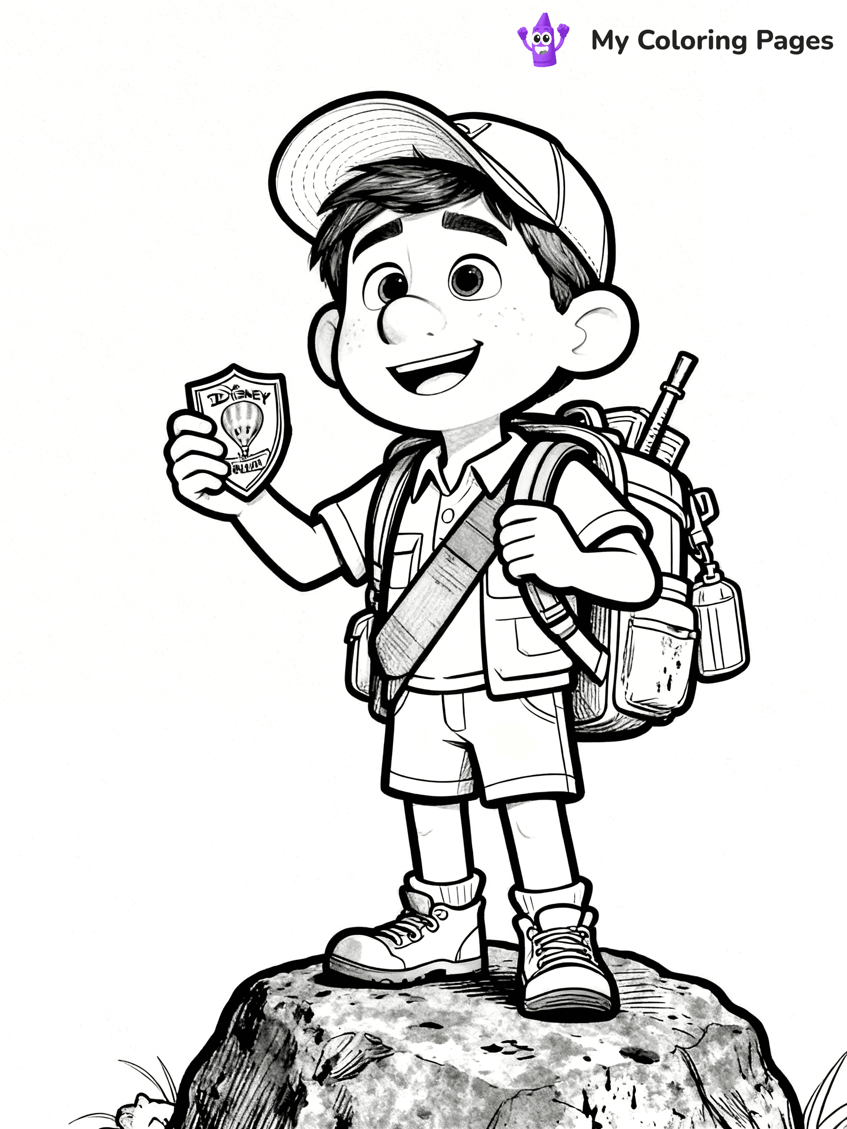 Up Coloring Pages - 14