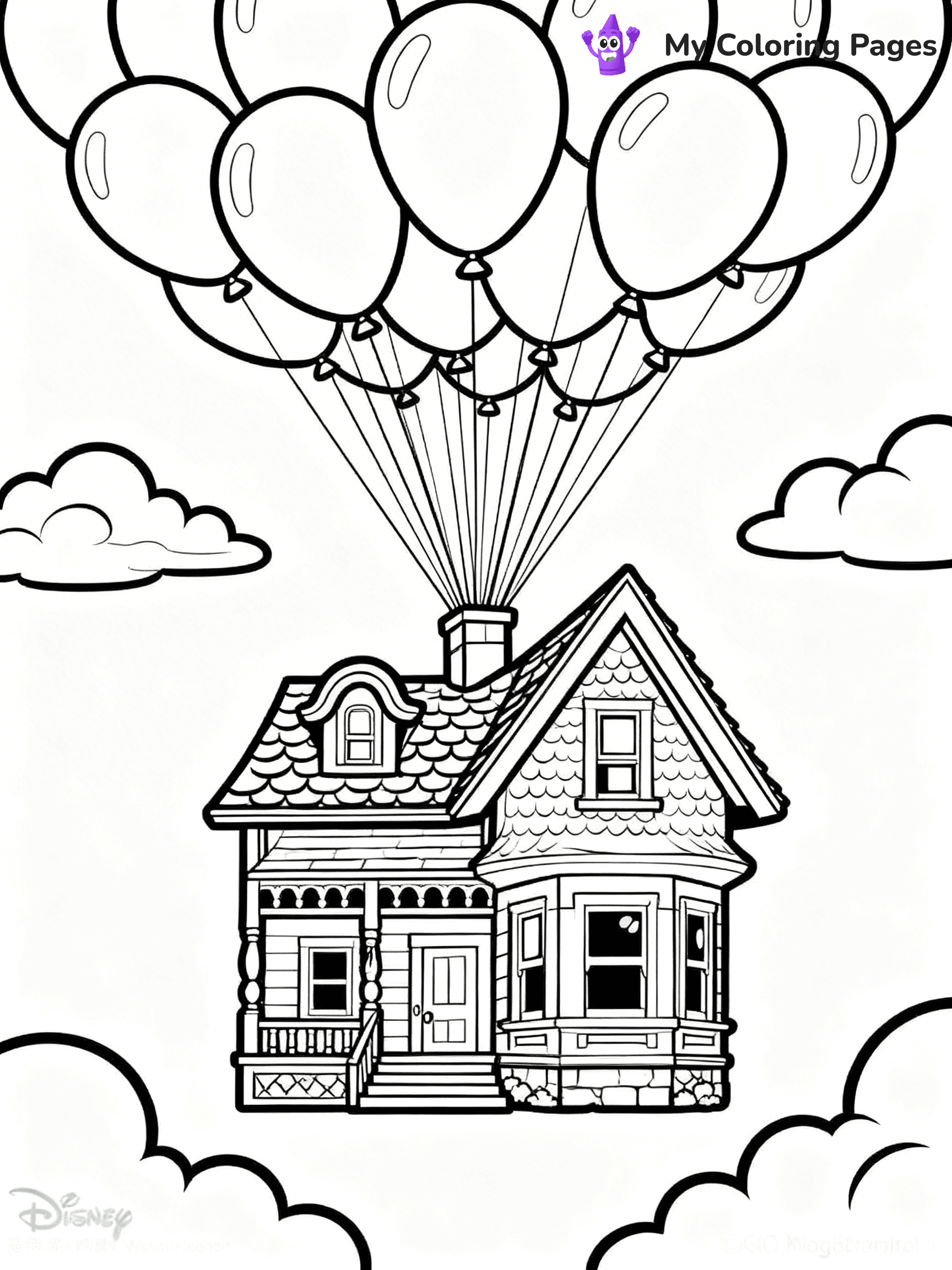 Up Coloring Pages - 13