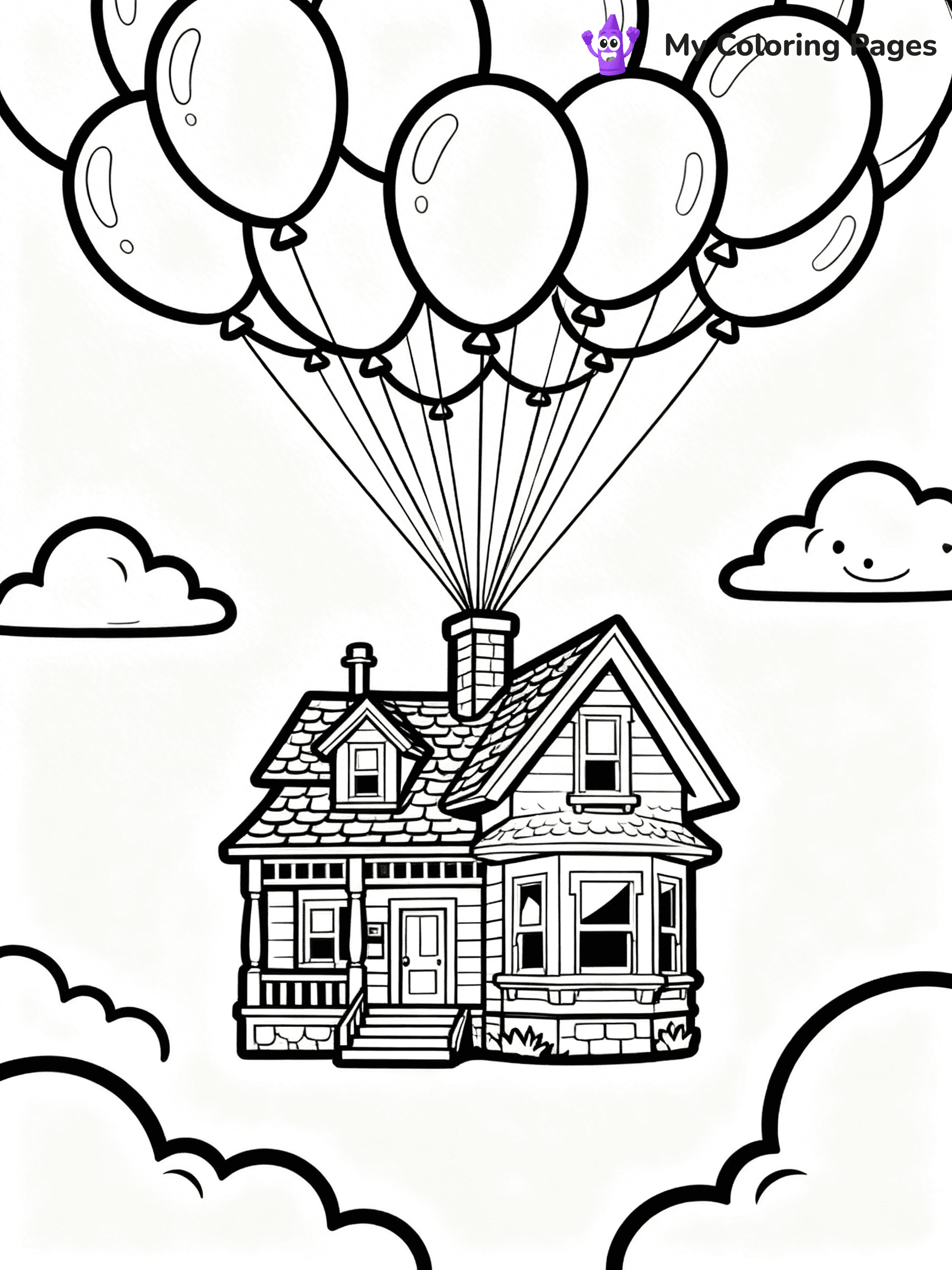 Up Coloring Pages - 12