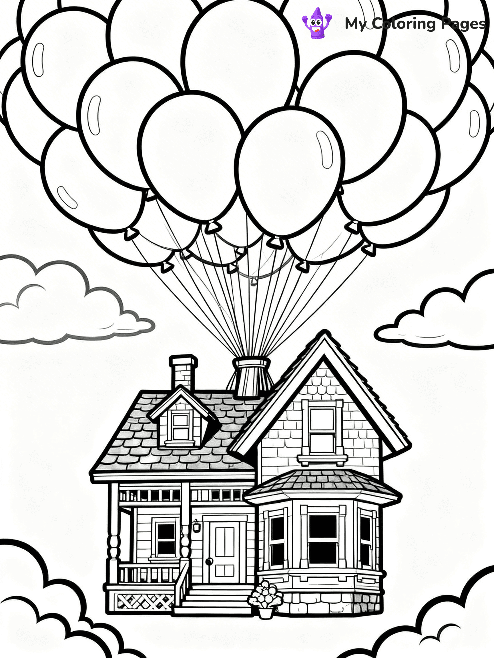 Up Coloring Pages - 11