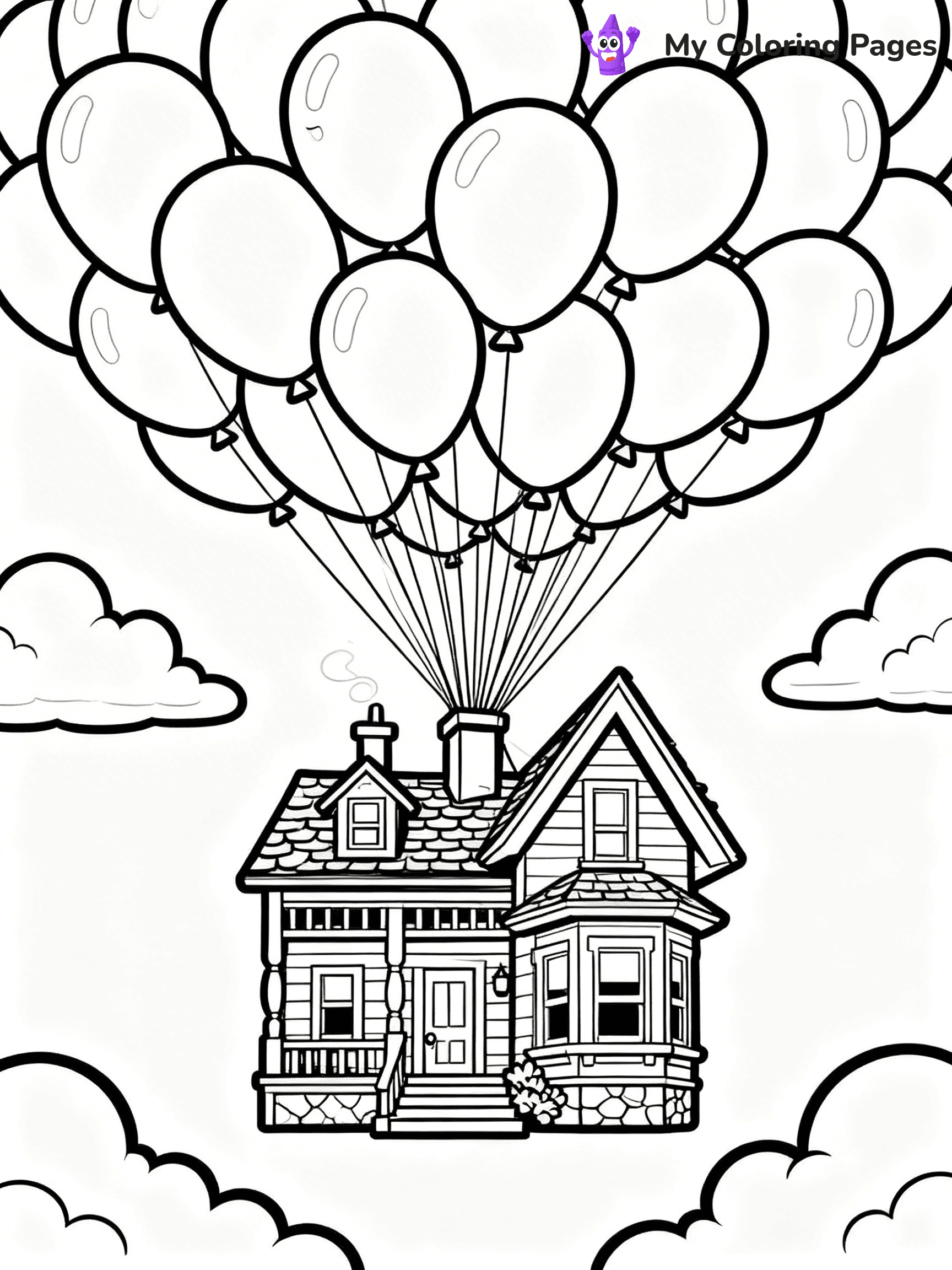Up Coloring Pages - 10