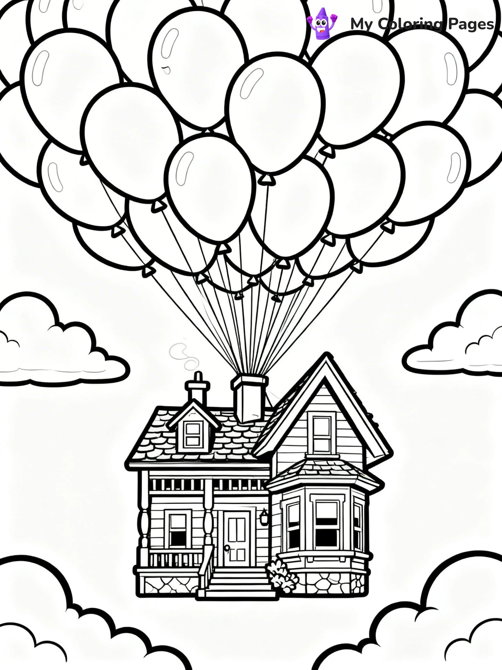 Up Coloring Pages - 10